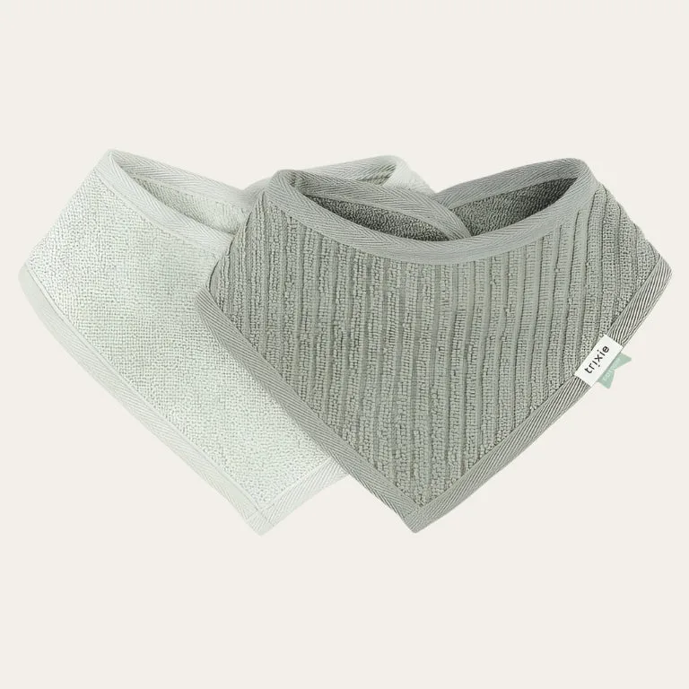 Bandana Bib 2 Pack - 'Hush Olive'