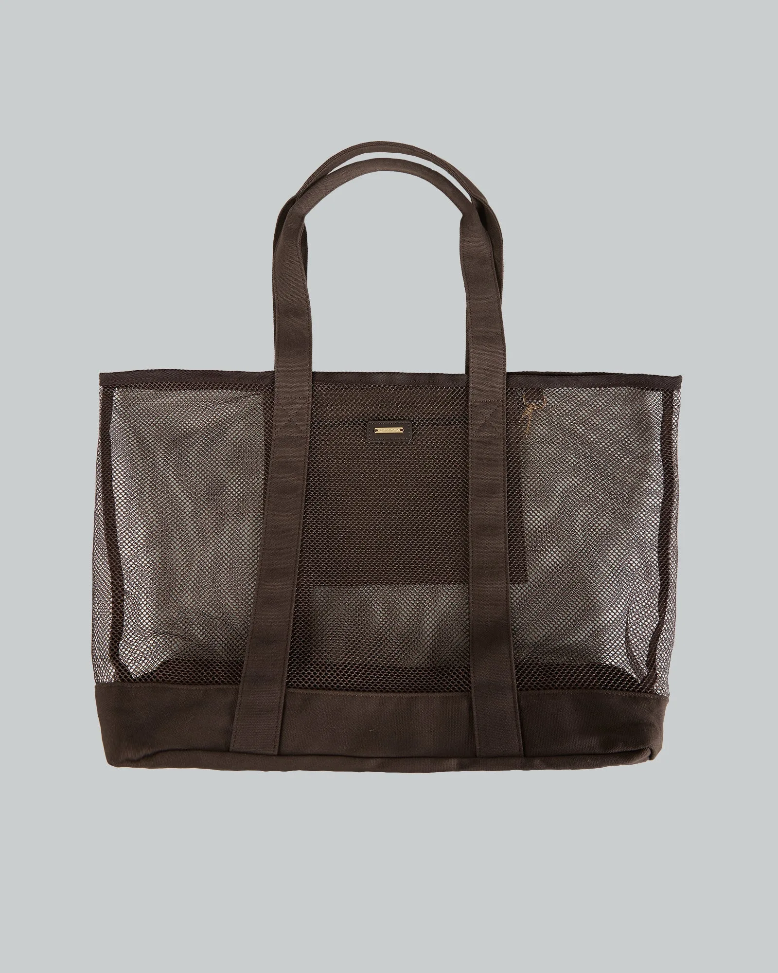 Aae Mesh Tote Bag Brown
