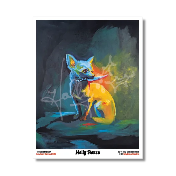 "Troublemaker" Print