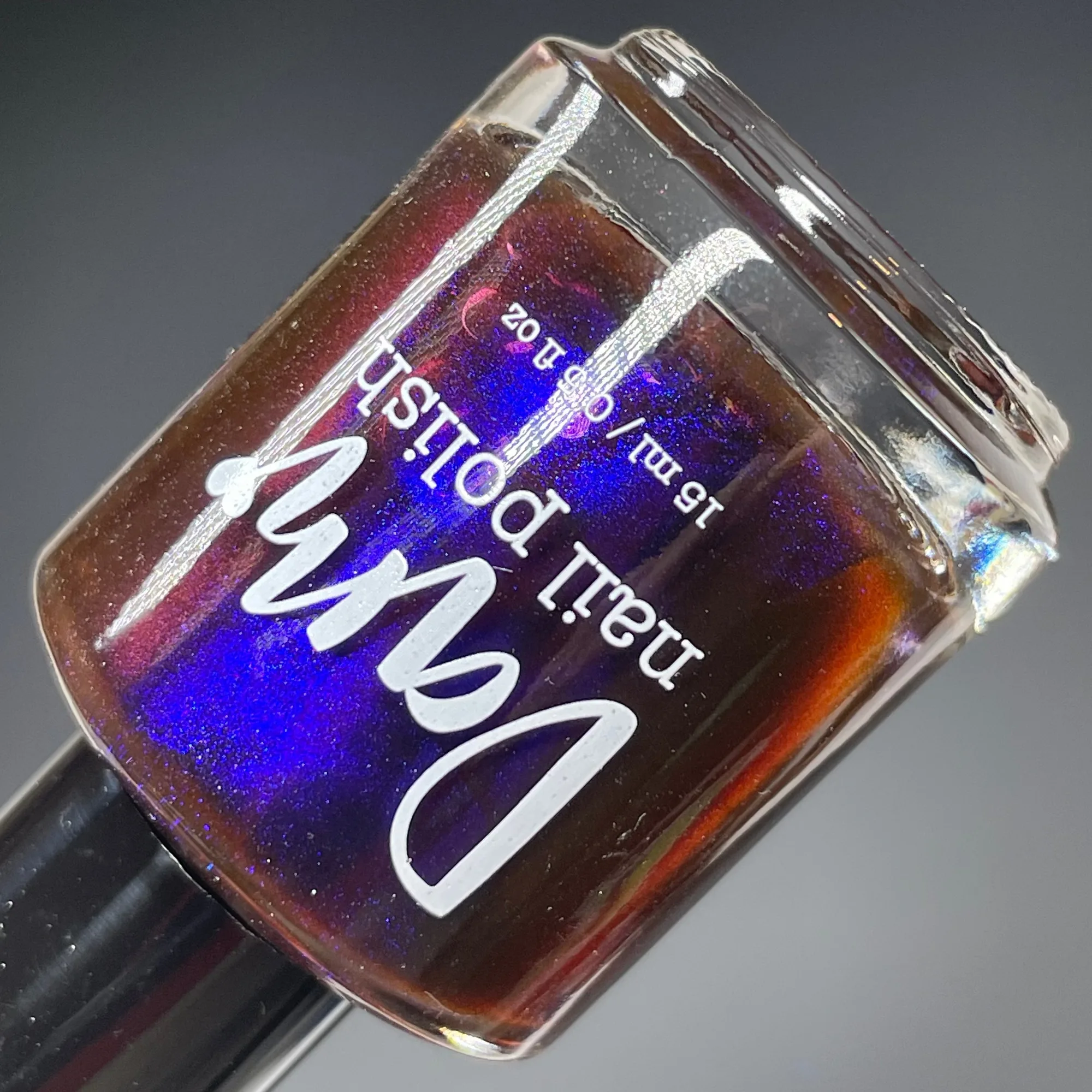 Our Strange Duet - Red Multichrome Nail Polish