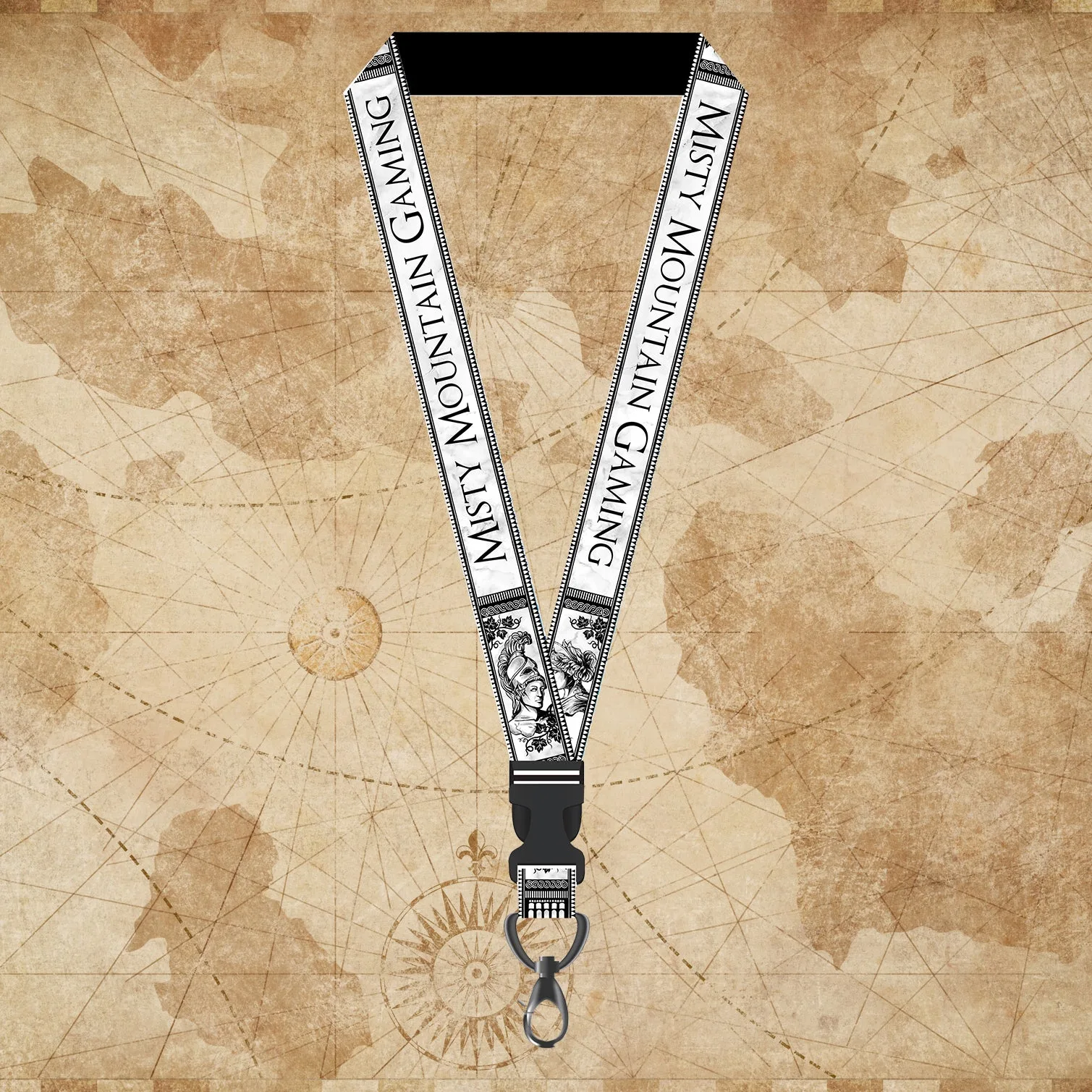 Romeinse lanyard - Dice Around the World Collection