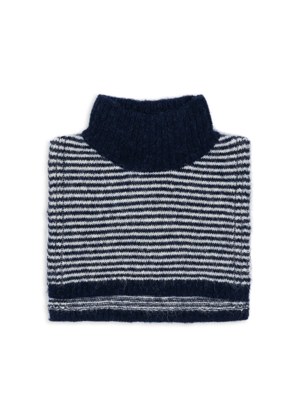 BERLE NECKWARMER - ensign blue/buttercream