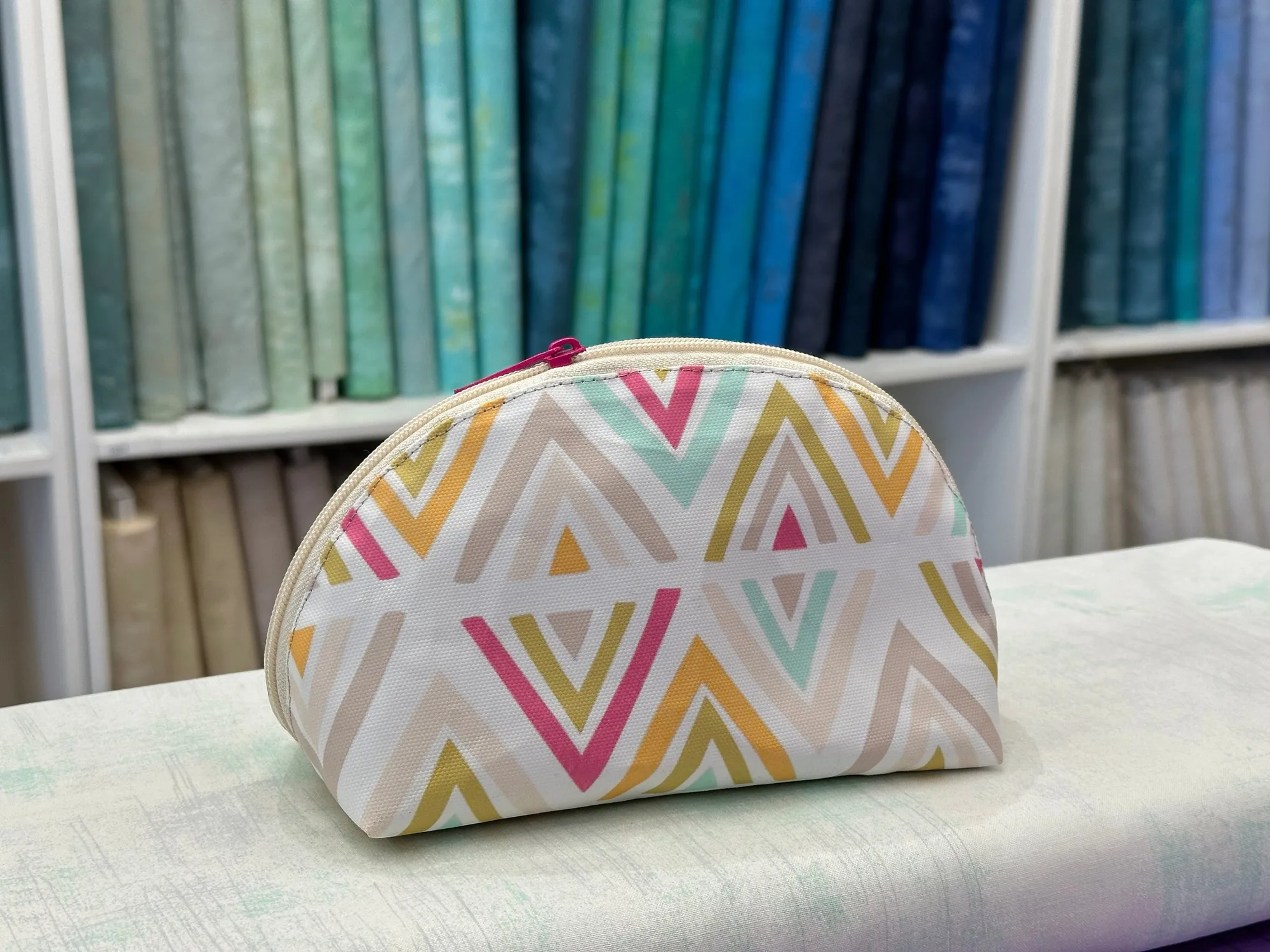 Make a Taco Pouch Bag with Triangles