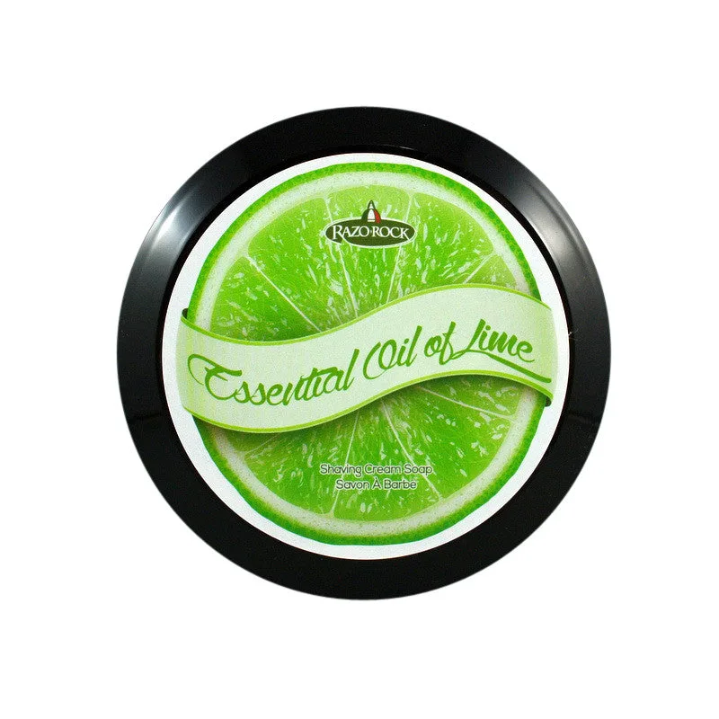 RazoRock Essential Oil Of Lime Italské holicí mýdlo