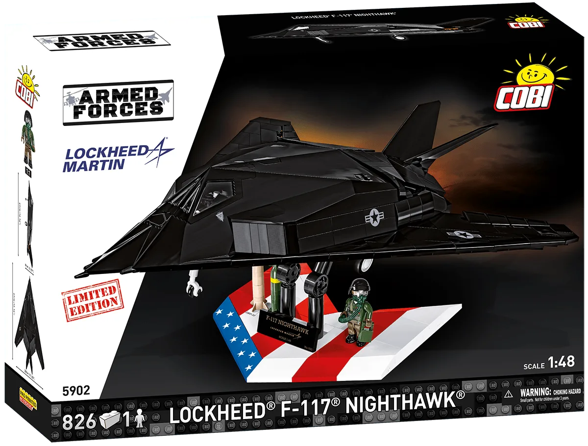 COBI LIMITED EDITION F-117 Nighthawk Stealth Fighter: Set #5902