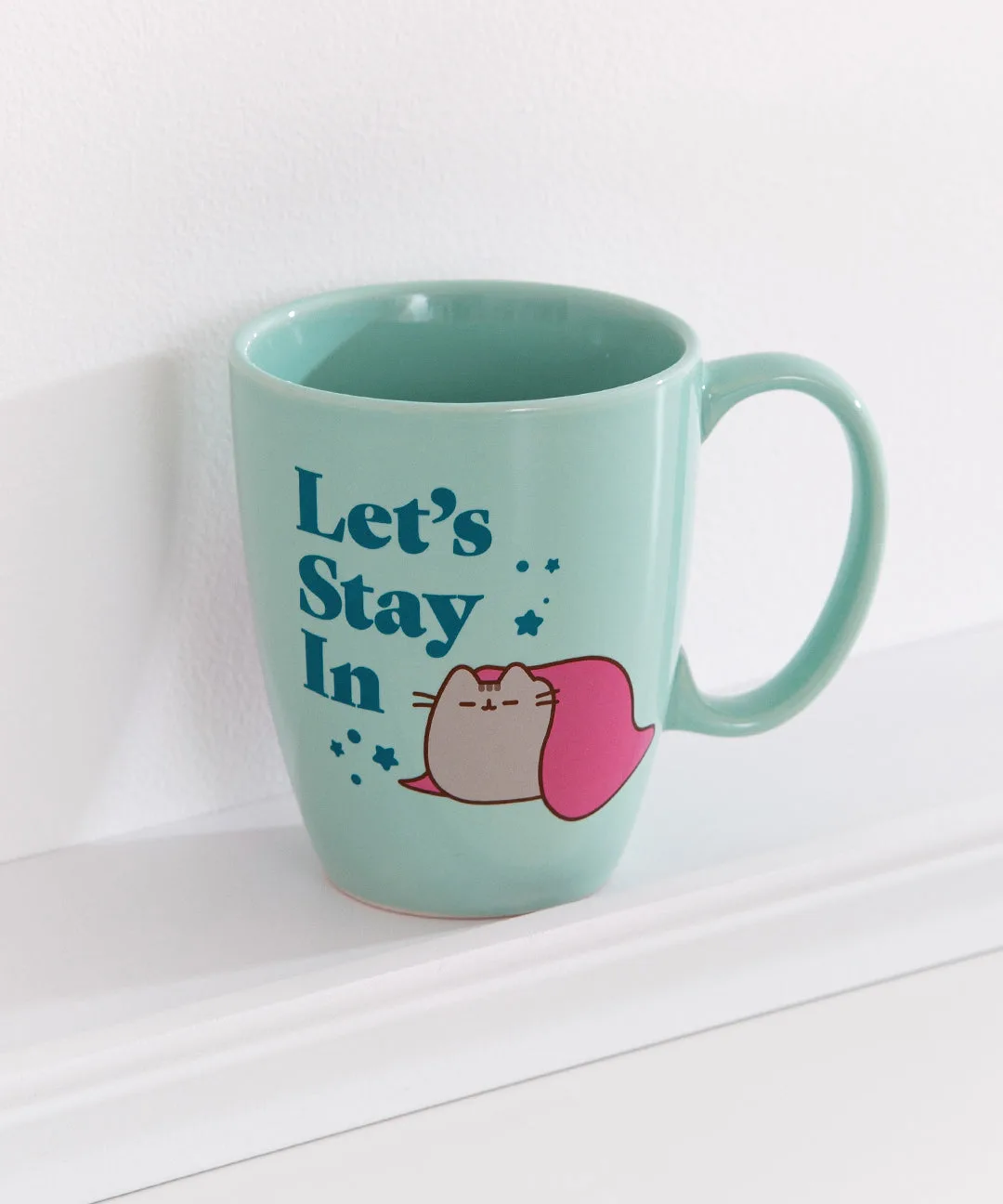 Pusheen Let's Stay In Mug