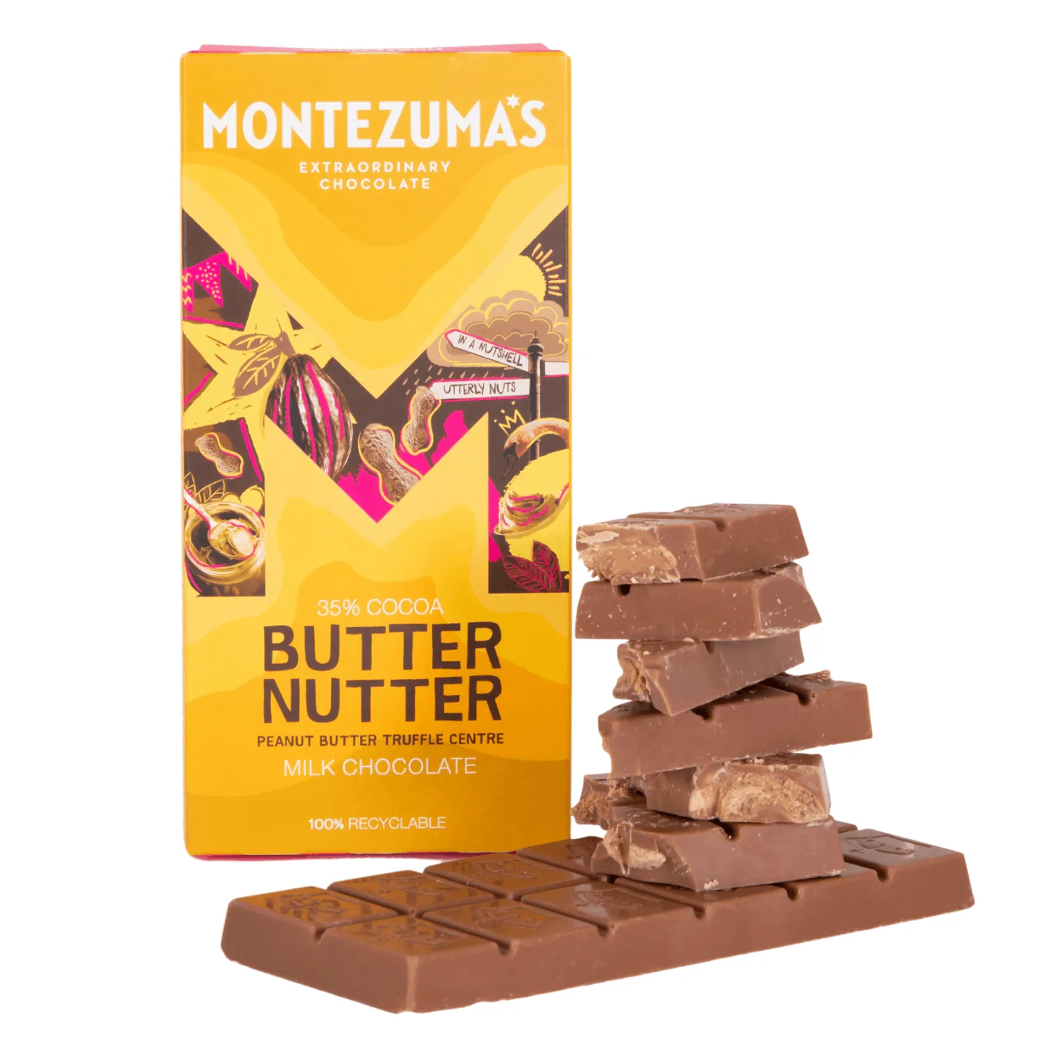 Butter Nutter - Milk Chocolate Peanut Butter Truffle Bar