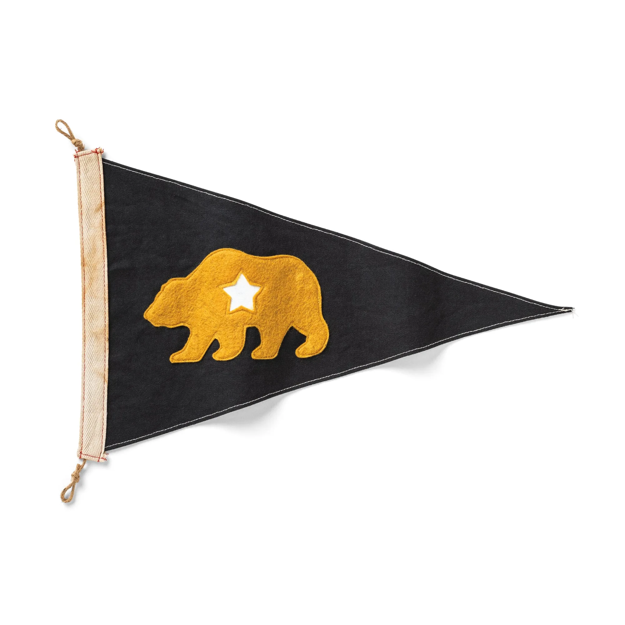 Come esporre una bandiera CA Bear Flag Gold in interni ed esterni
