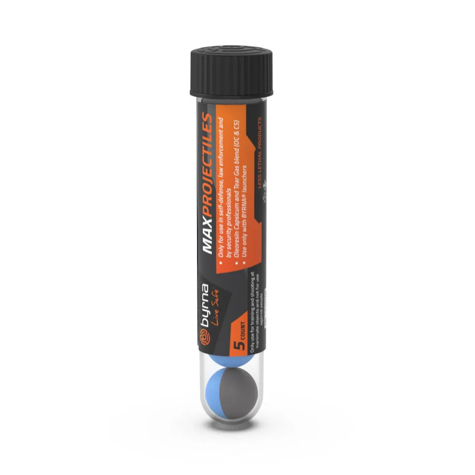 Kun je pepperspray en een Byrna samen gebruiken?