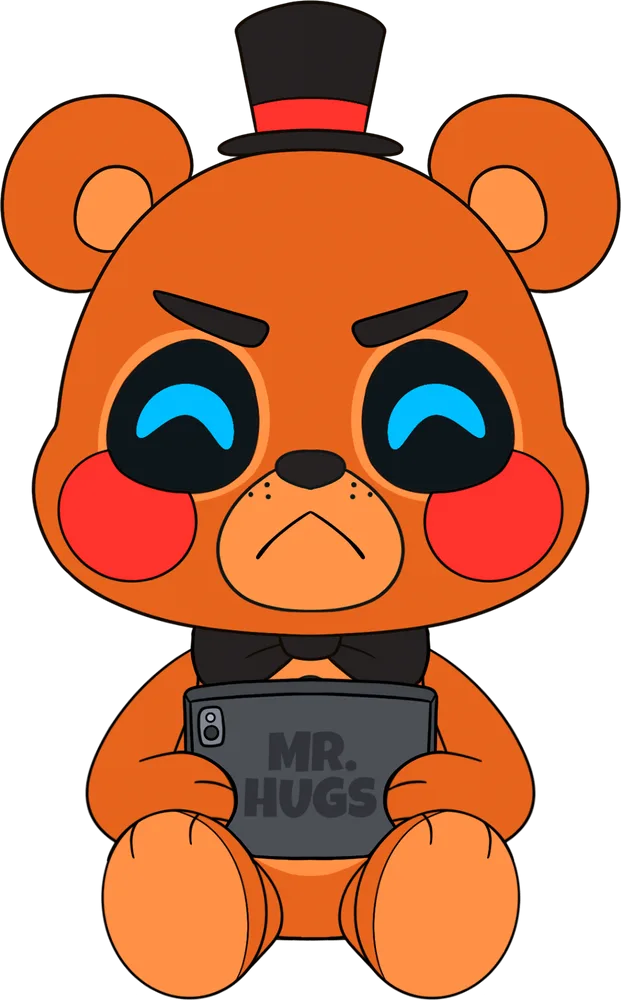 Rage Quit Toy Freddy Plush (9in)