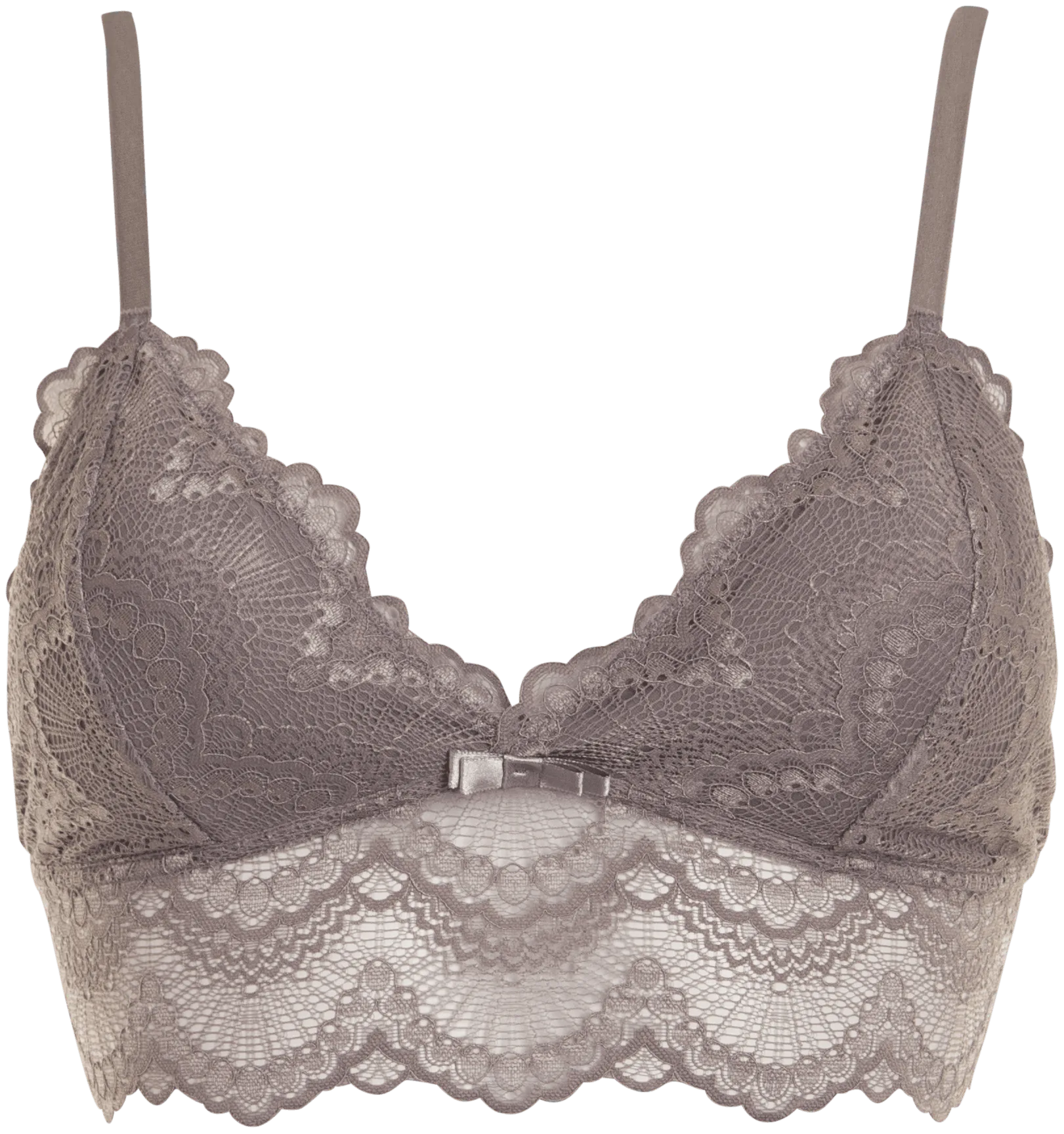 Tanya bralette - Brushed nickel