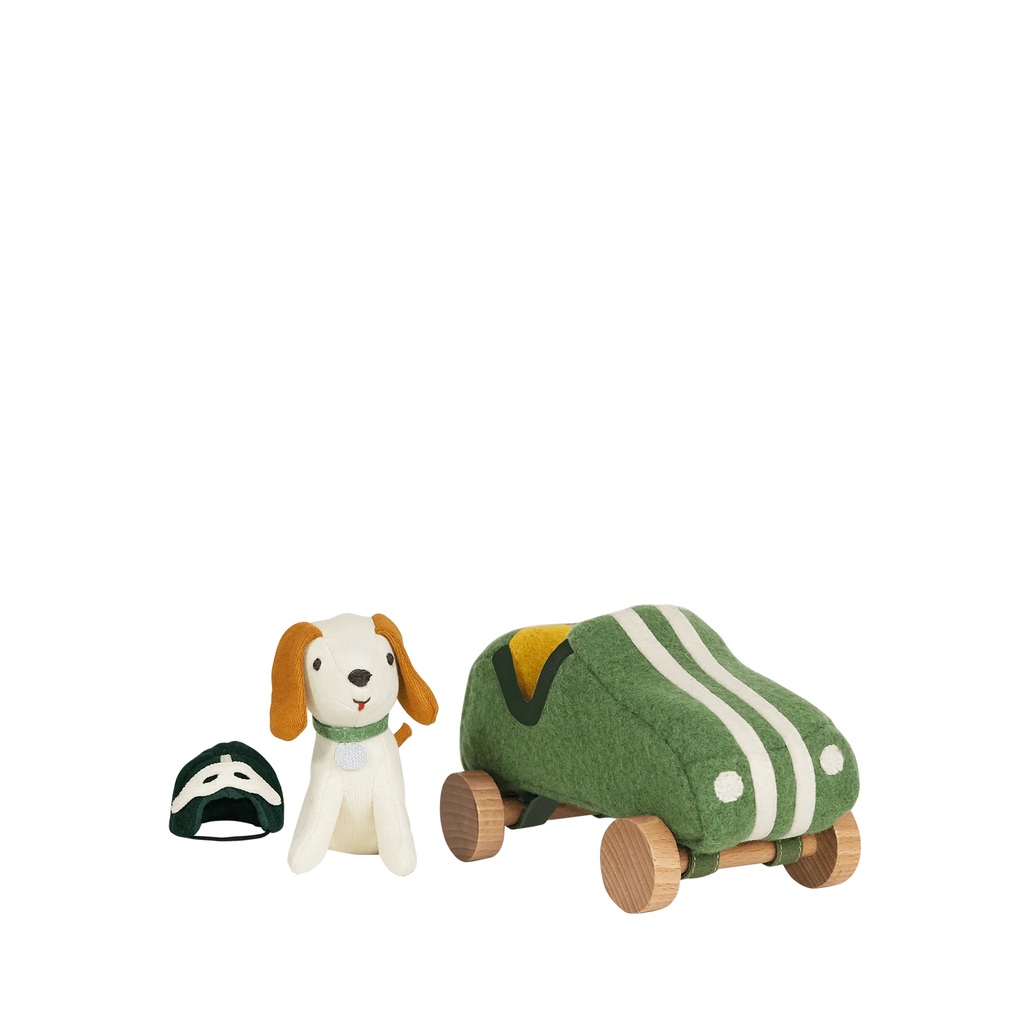 Holdie Dog-Go - Racer Boy - Green