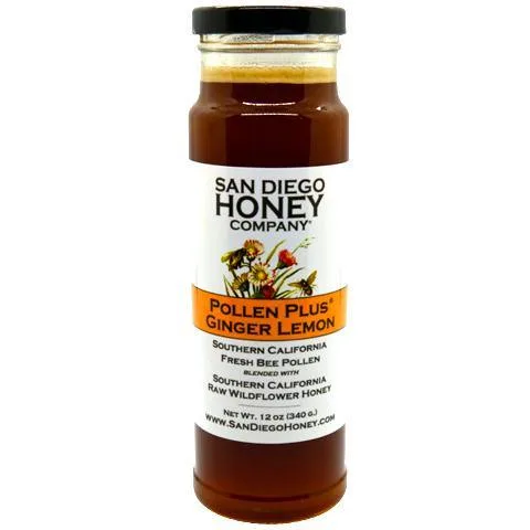 Pollen Plus - Ingwer-Zitrone - Bienenpollen und Rohhonig