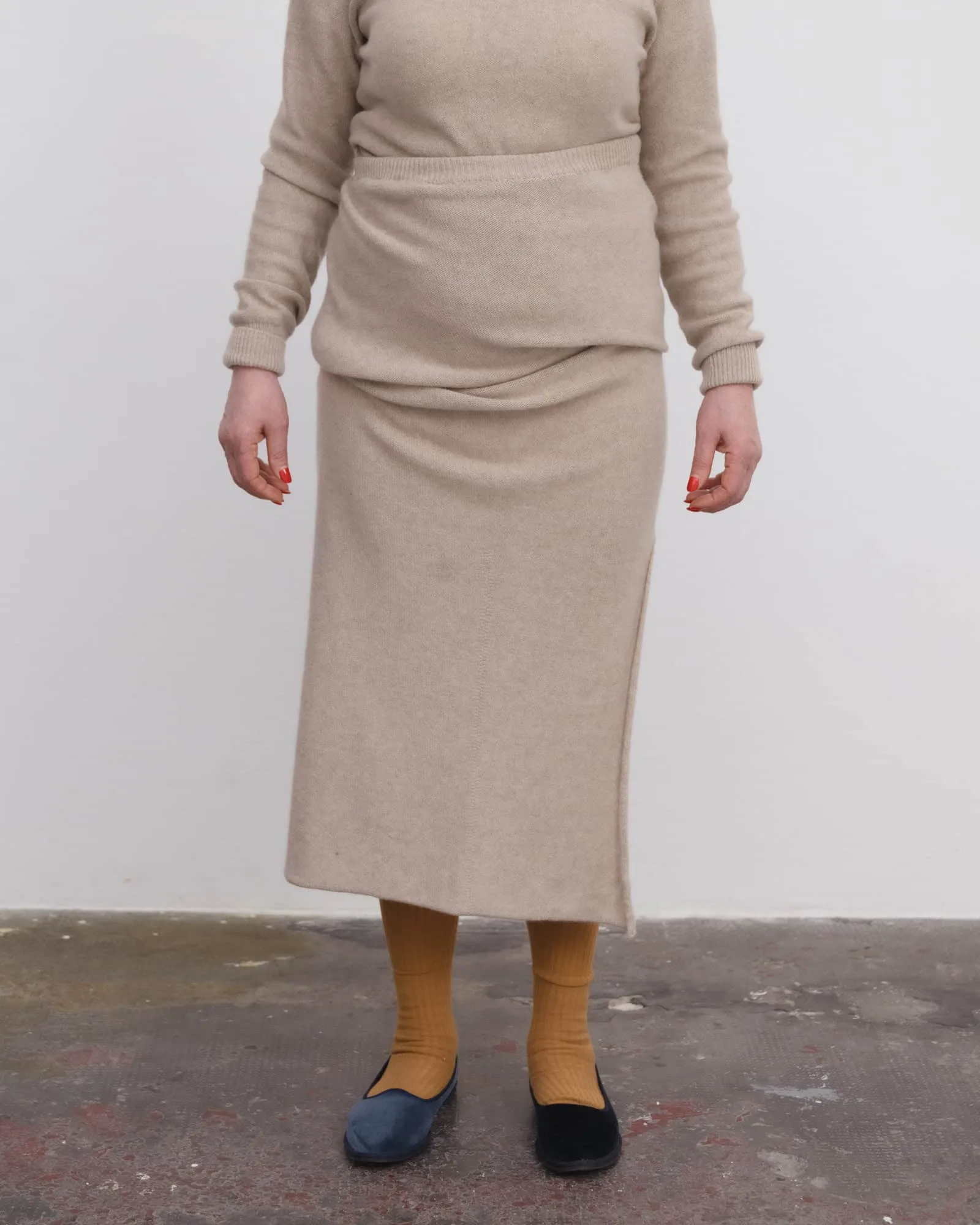 Tier Midi Skirt
