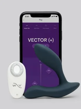 We-Vibe Vector App and Remote Controlled Rechargeable Prostate Massager