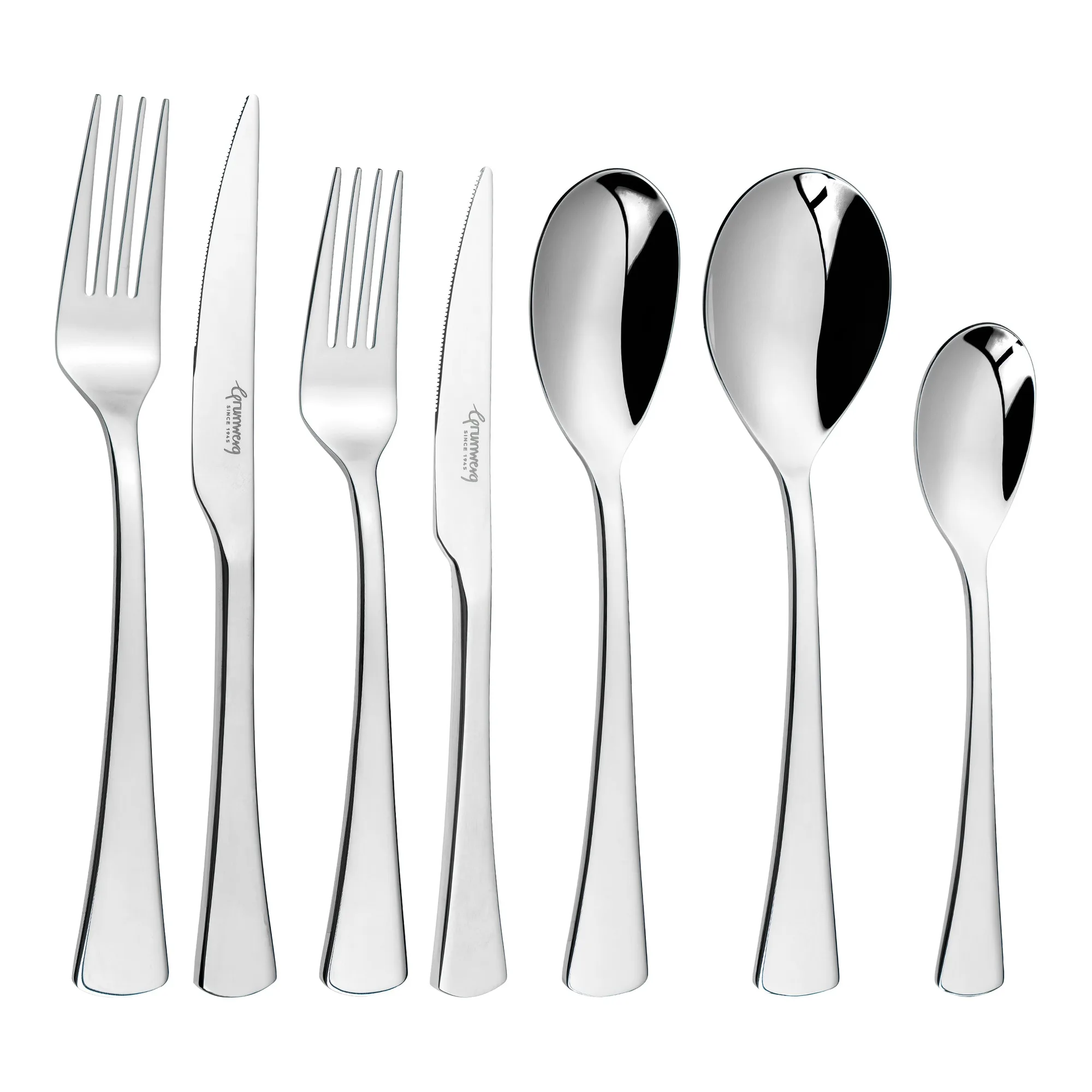 Drone 84 Piece Cutlery Set: What's Included for 12 People