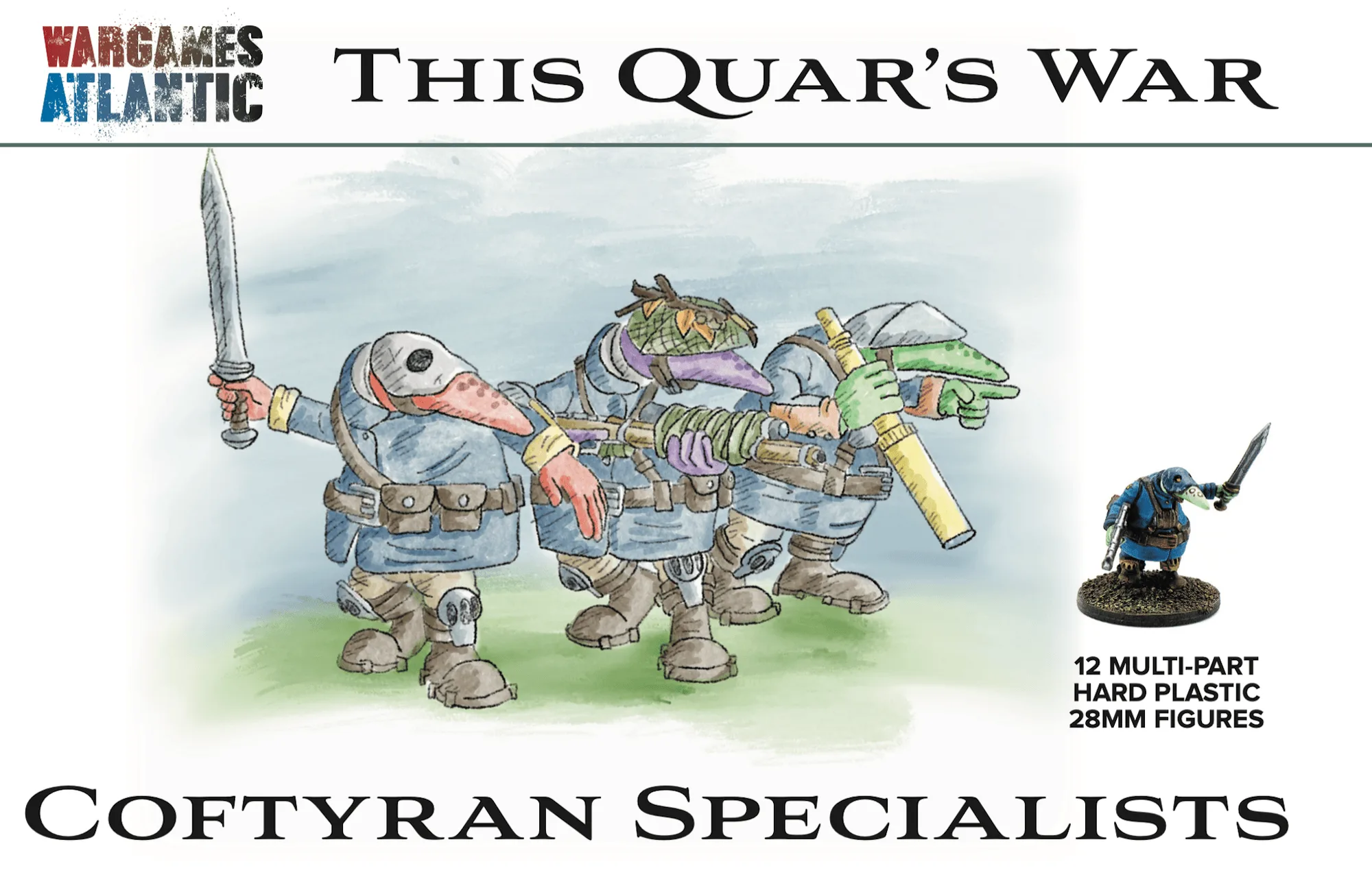 Plastic Sprue Basics for Wargames Atlantic Kits