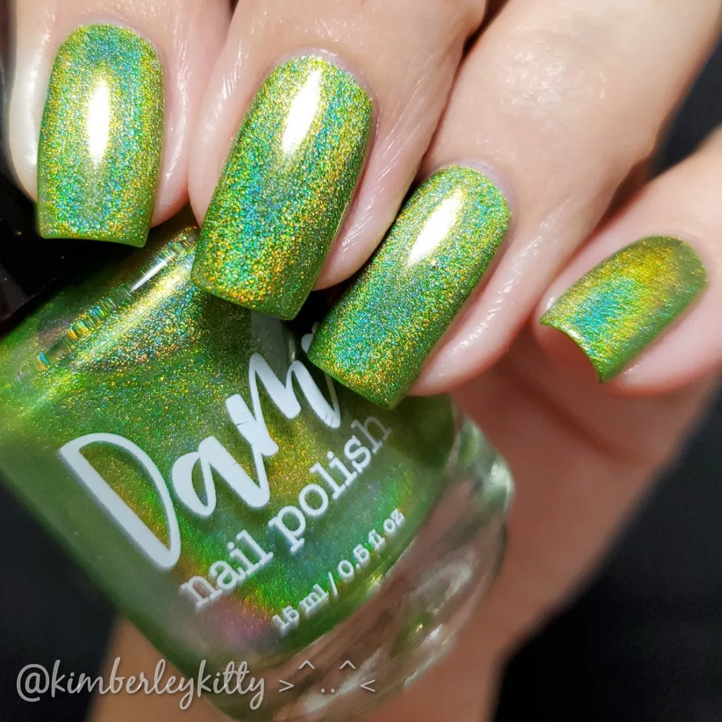 Gotta be Green - Seriously Rainbows - Holographic Nail Polish
