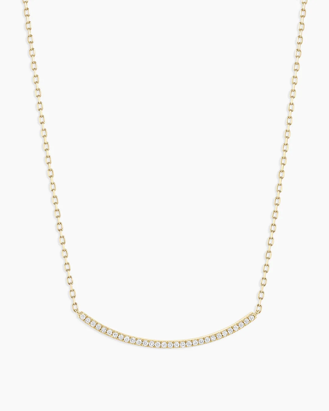 14K Diamond Taner Bar Necklace