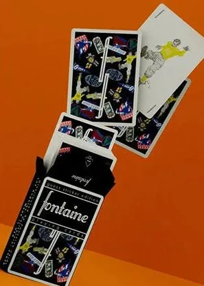 STICKER FONTAINE PLAYING CARDS