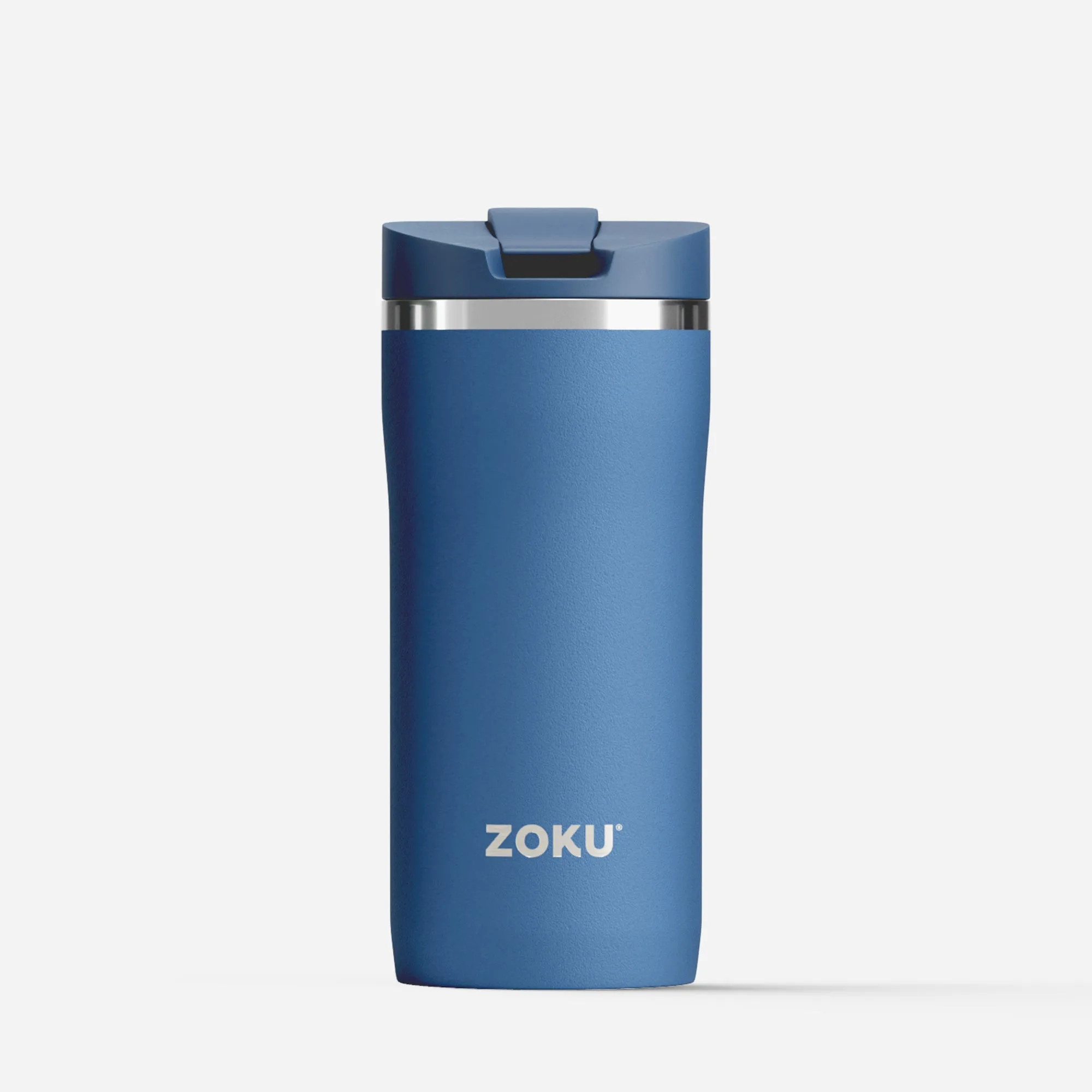 12oz Stainless Steel Travel Mug - Blue