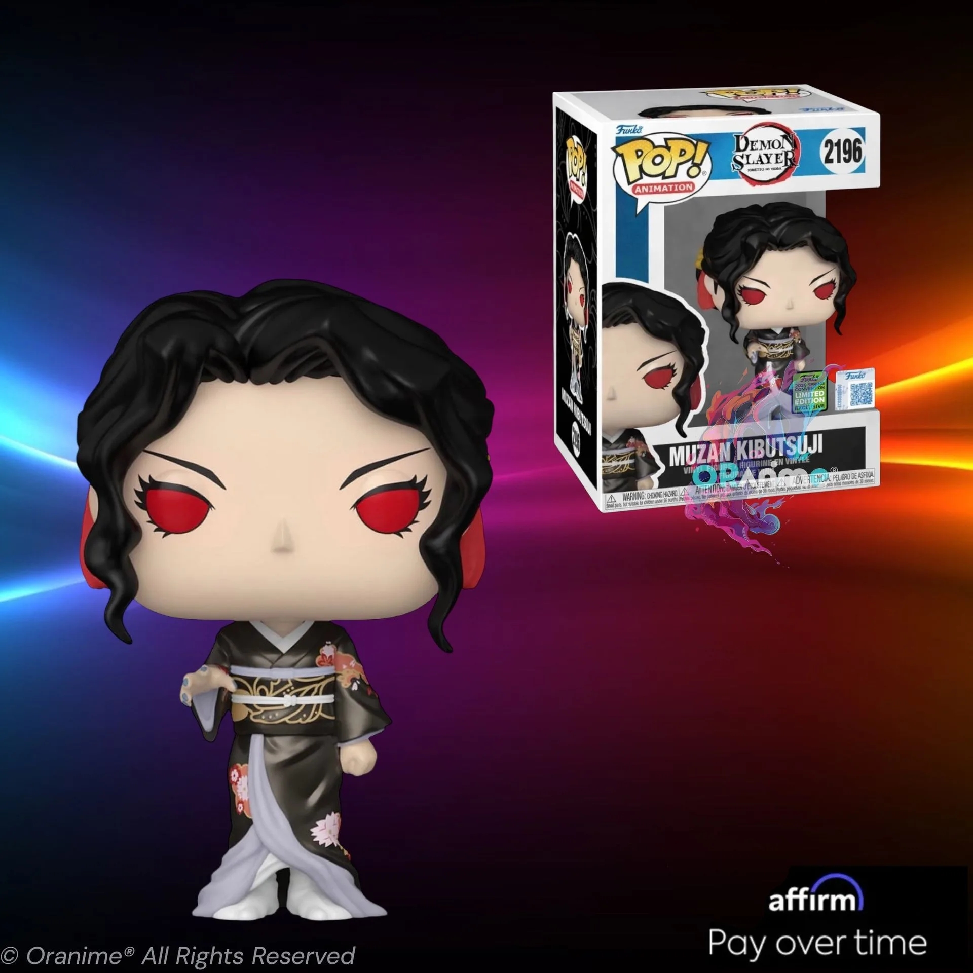 Funko Pop! Demon Slayer : Muzan Kibutsuji Spring Convention Shared Exclusive 2026