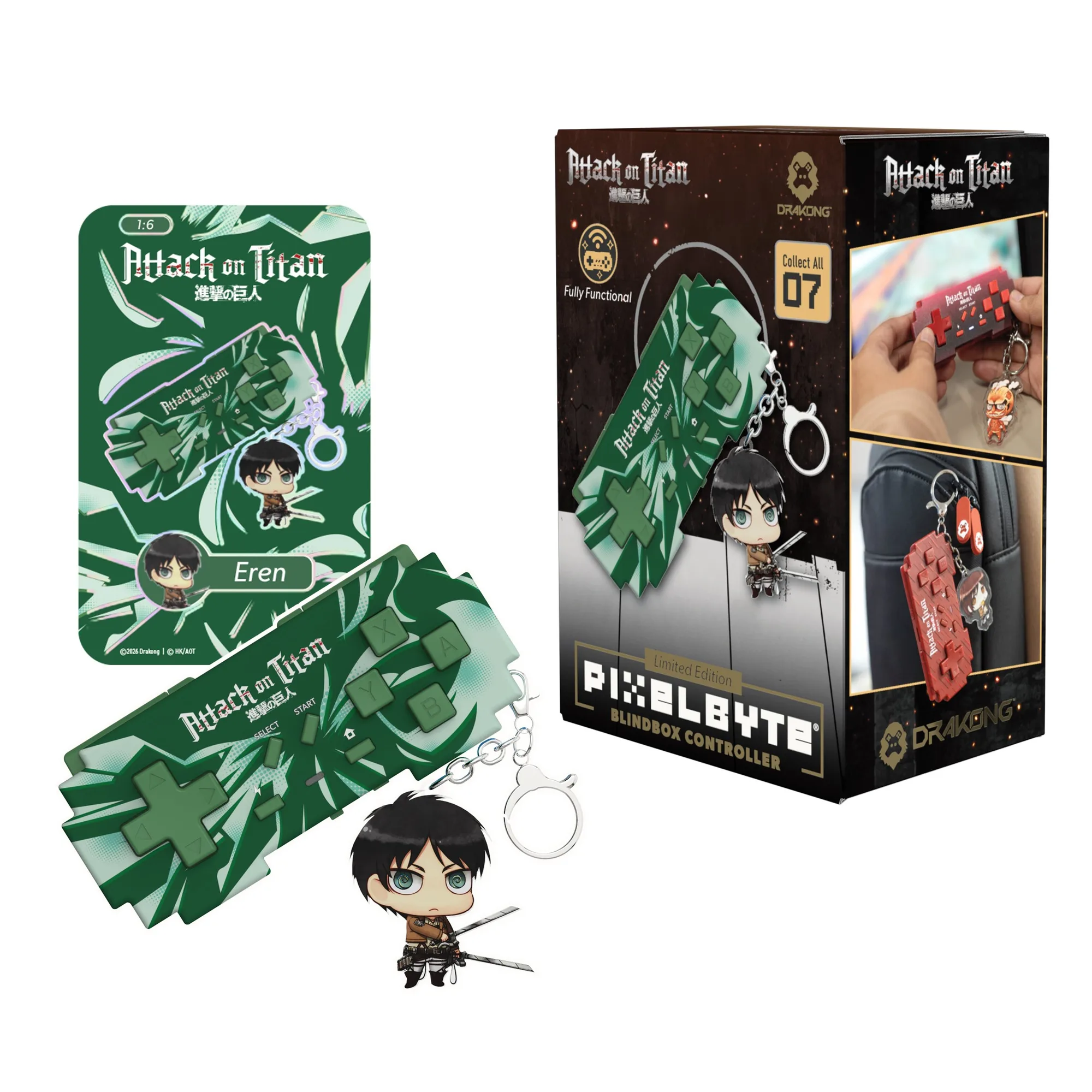 How to Display Your PixelByte Attack on Titan Blind Box