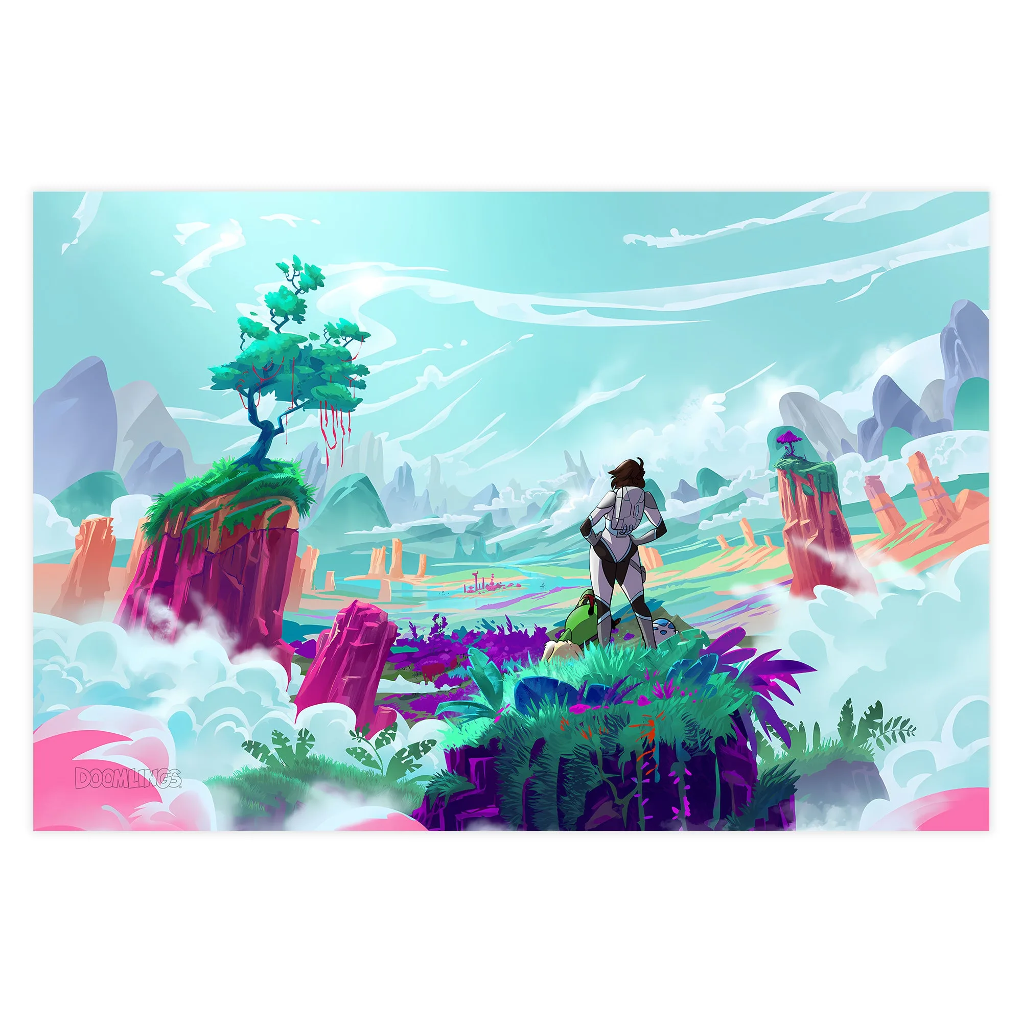 Captain Marin's Journey: Overlush Poster