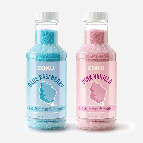 Set of 2 Cotton Candy Sugars