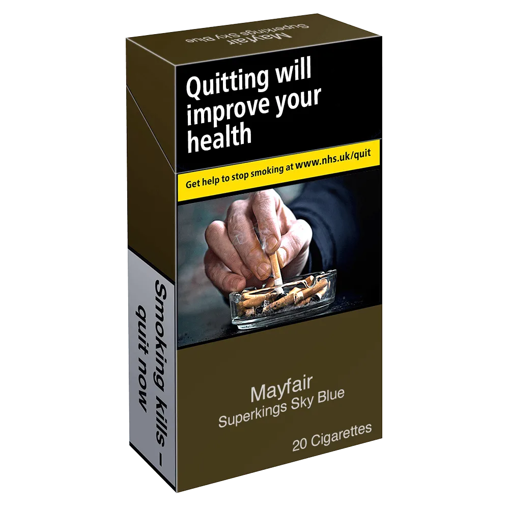 Mayfair Sky Blue Superkings - 20 Cigarettes
