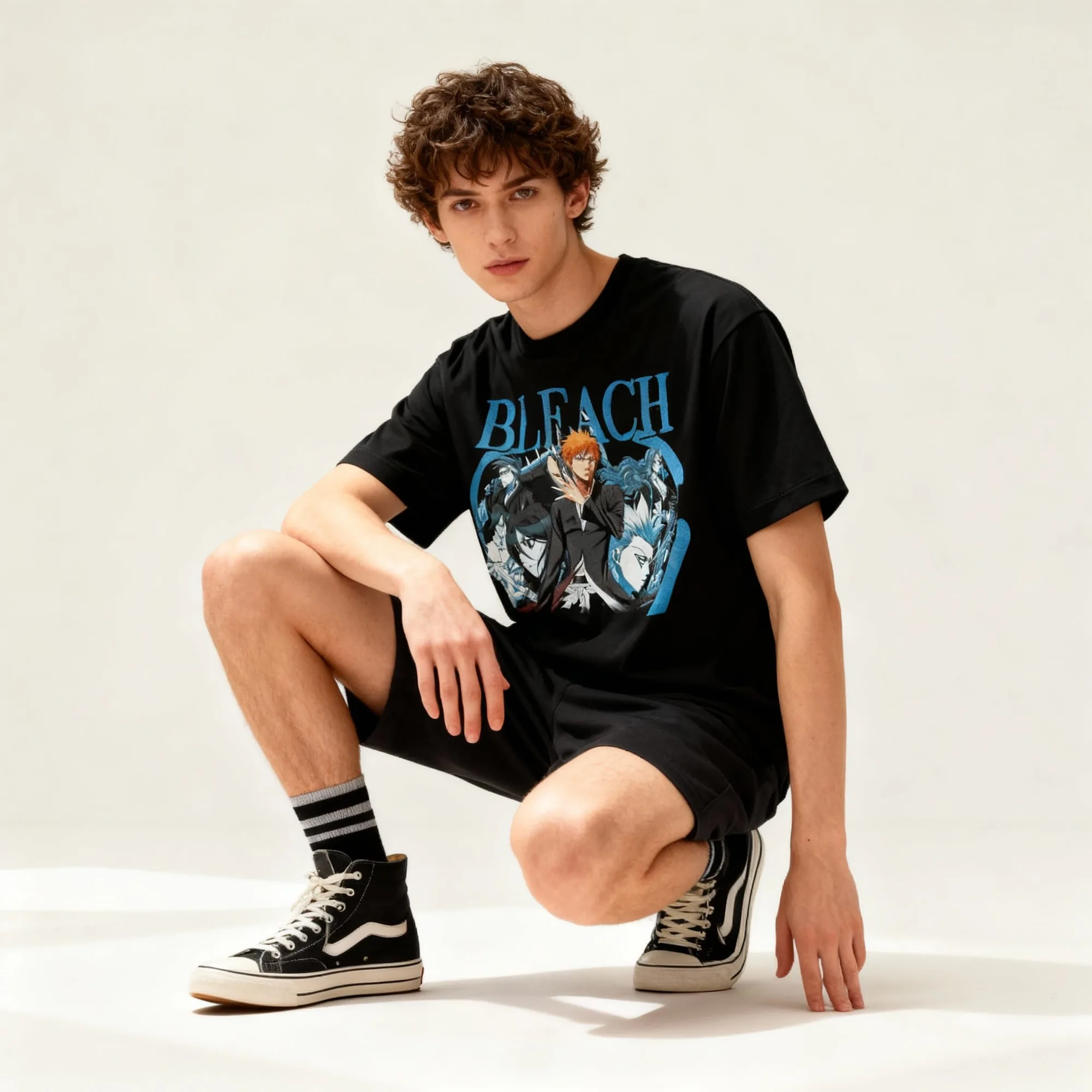Camiseta gráfica de anime de Bleach Oficial