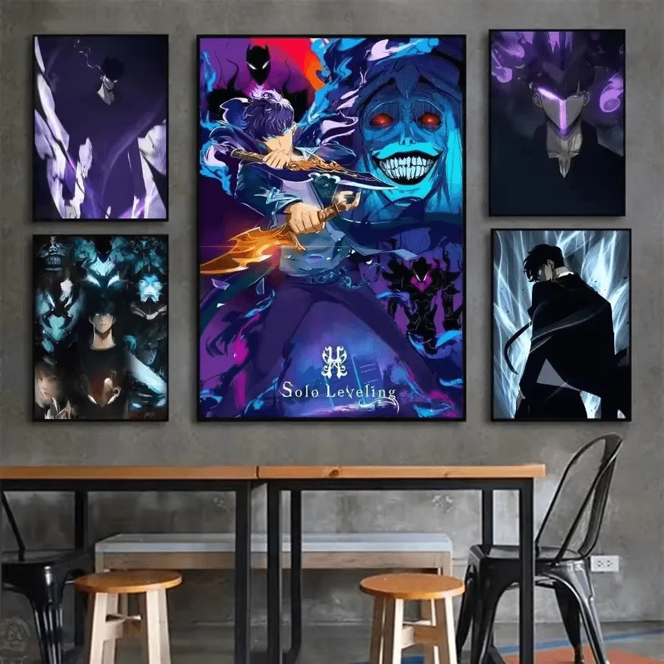 Solo Leveling Anime Wall Art Poster