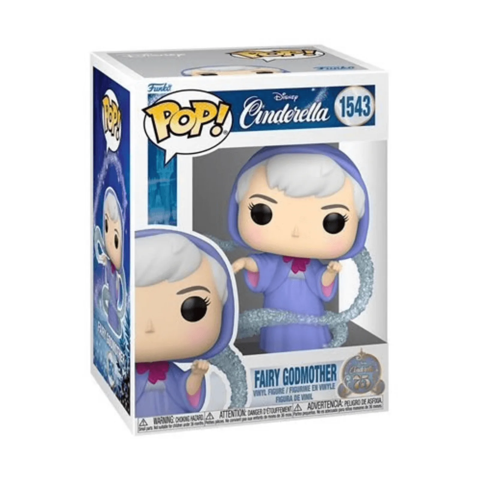 Funko Pop! Disney — Fairy Godmother #1543 (Cinderella 75th Anniversary)