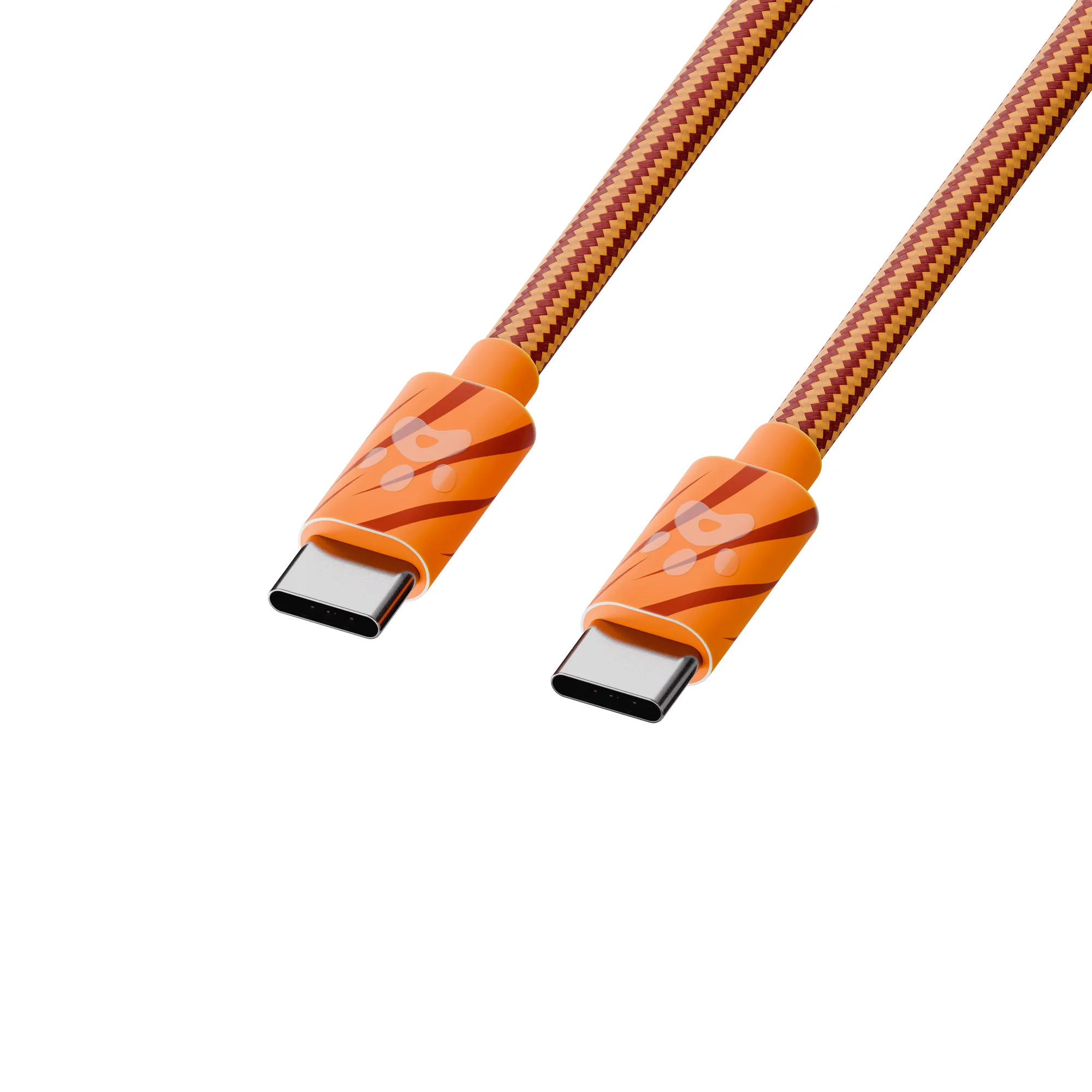 Câble de charge tressé Juice Animals Type C vers Type C 2 m