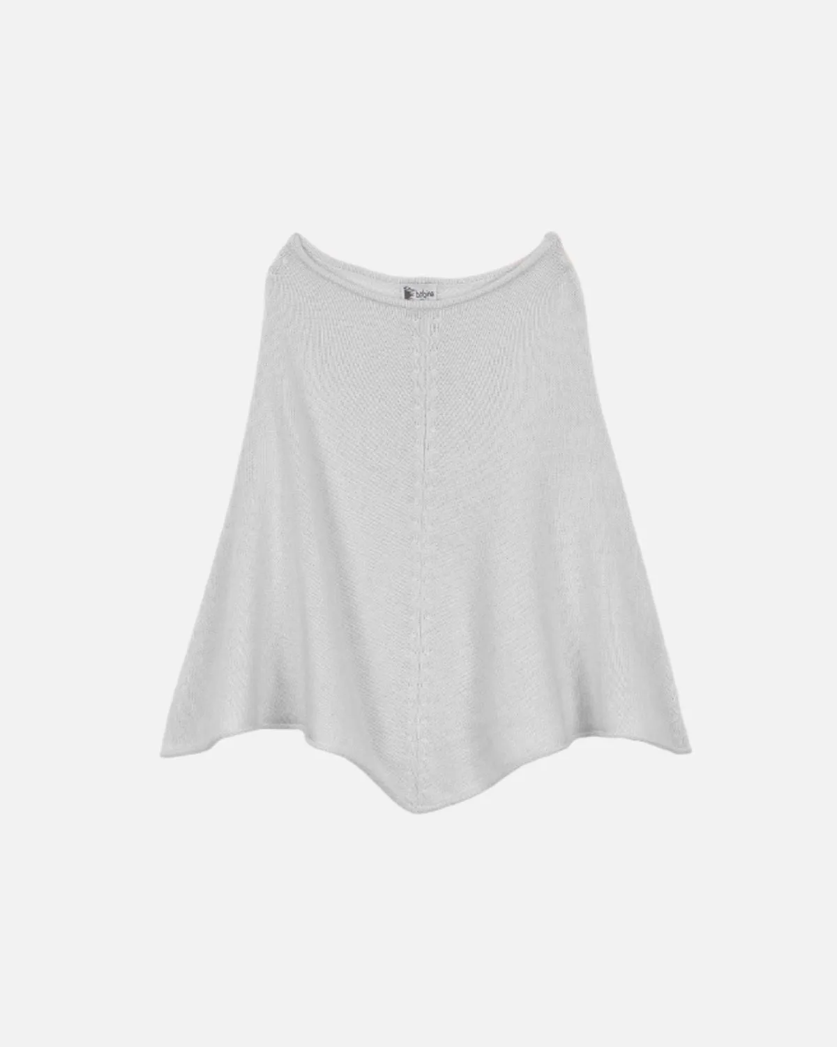 Poncho en laine et cachemire Perle 4-6 ans