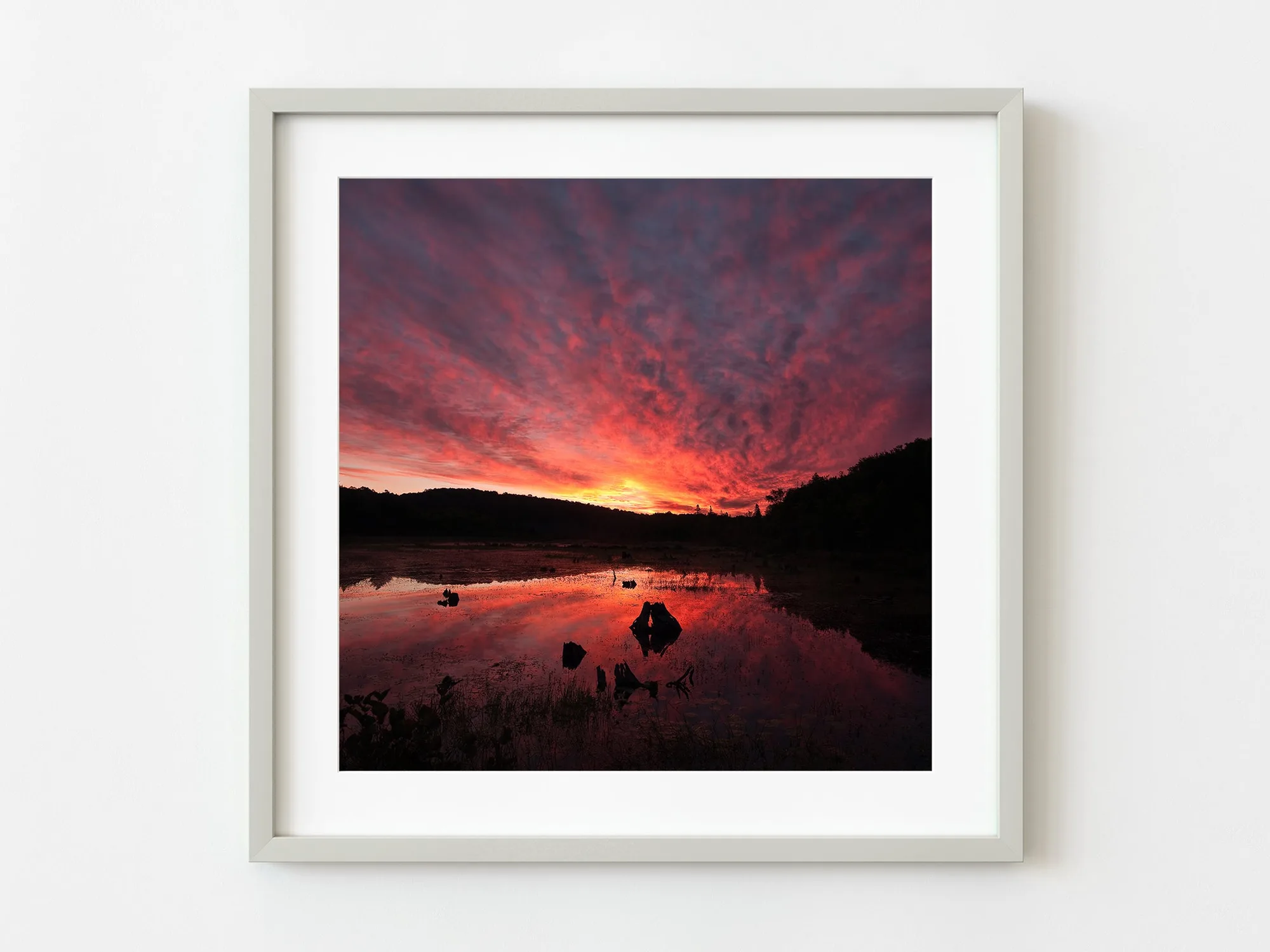 Hermoso amanecer en Haliburton Highlands, Canadá | Edición limitada de 10