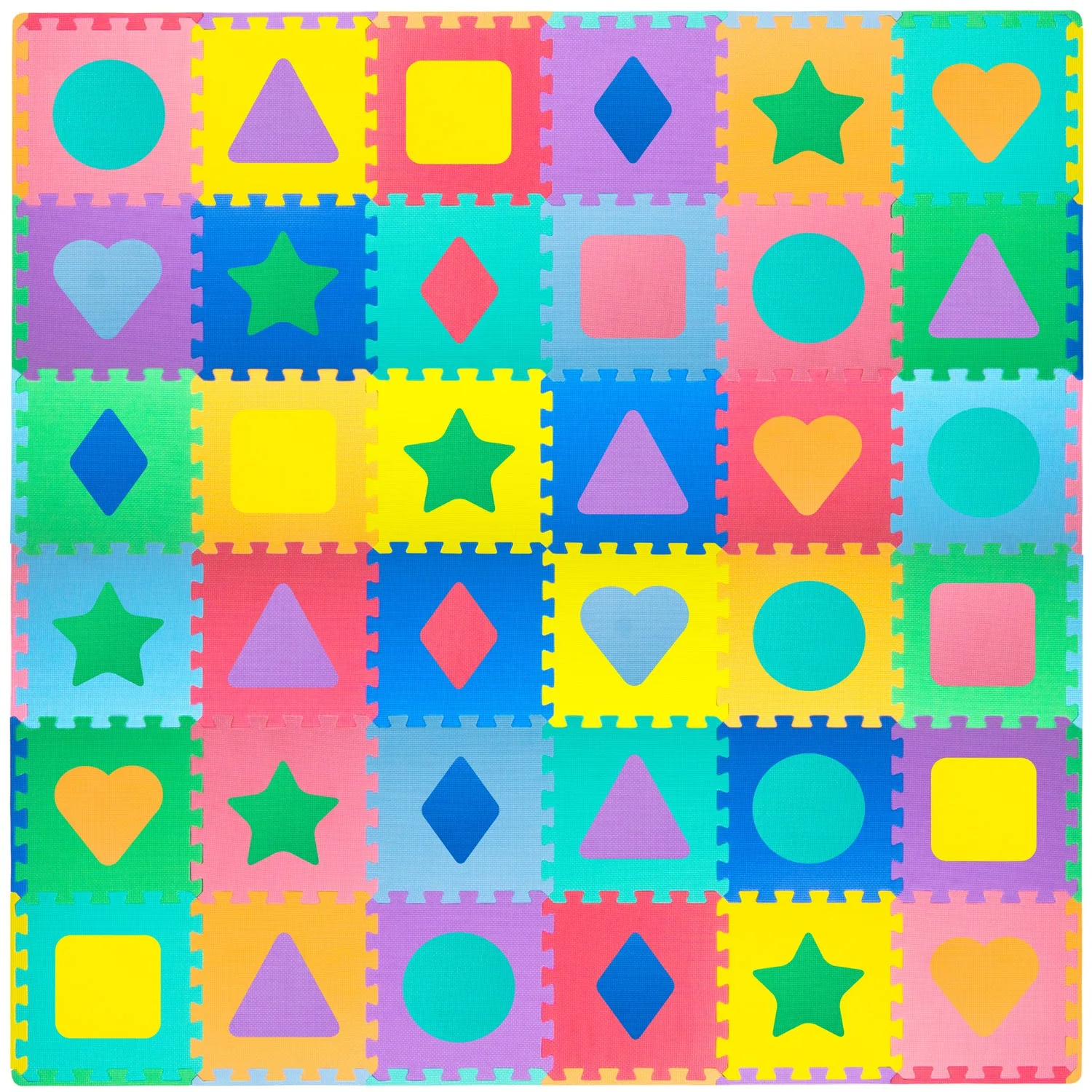 Kids Shapes & Colors Play Mat