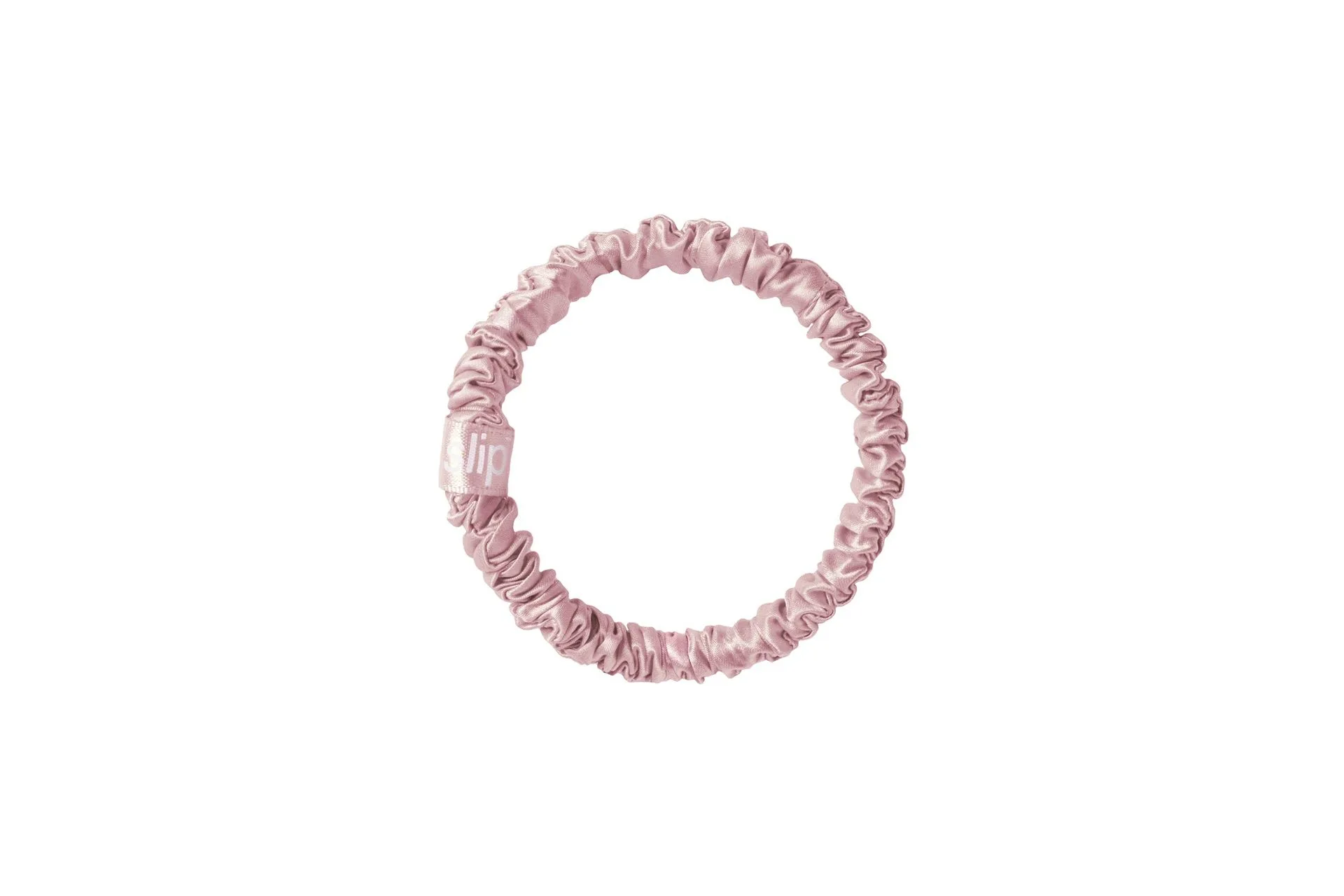 Pink Skinny Scrunchie