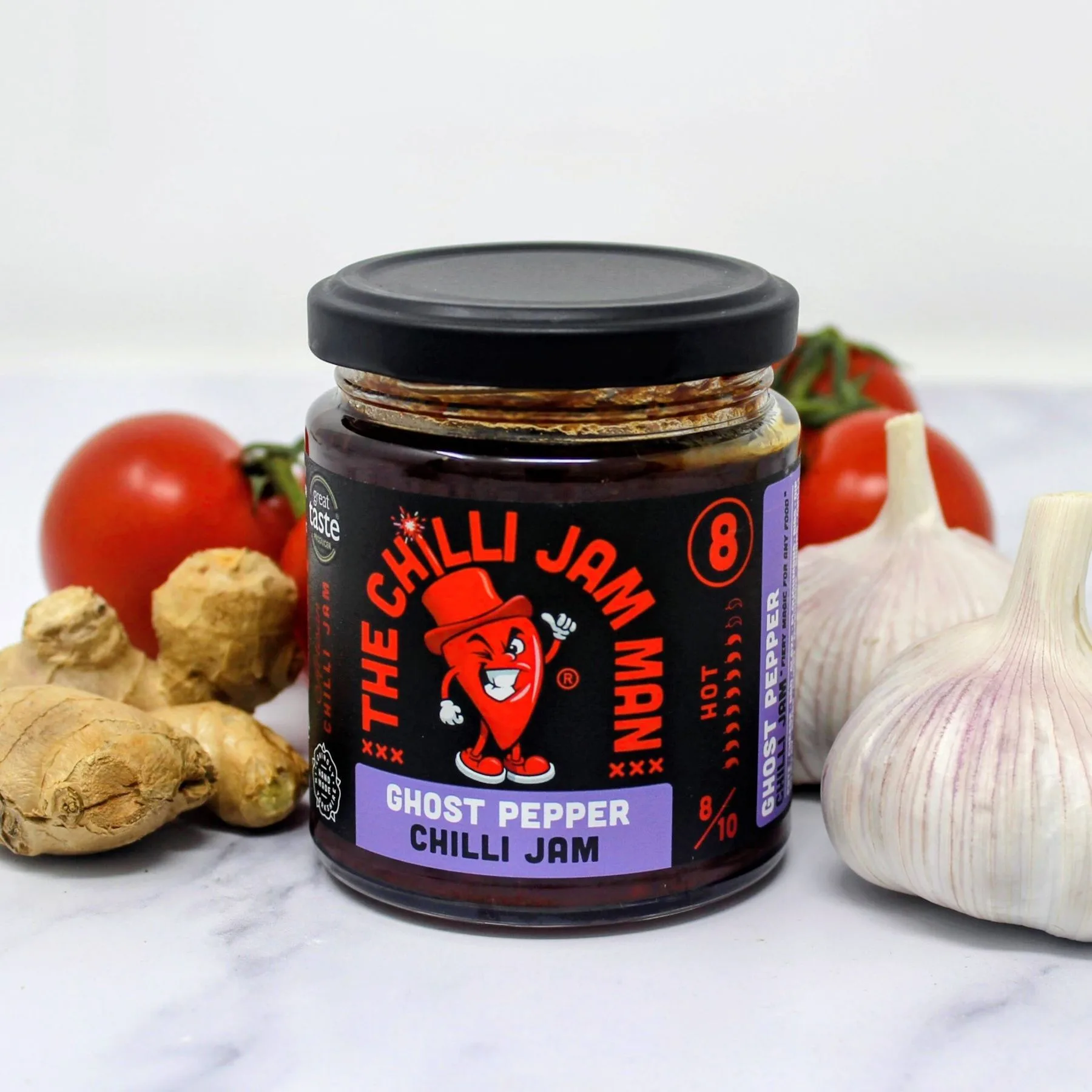 The Chilli Jam Man Ghost Pepper (Bhut Jolokia) Jam