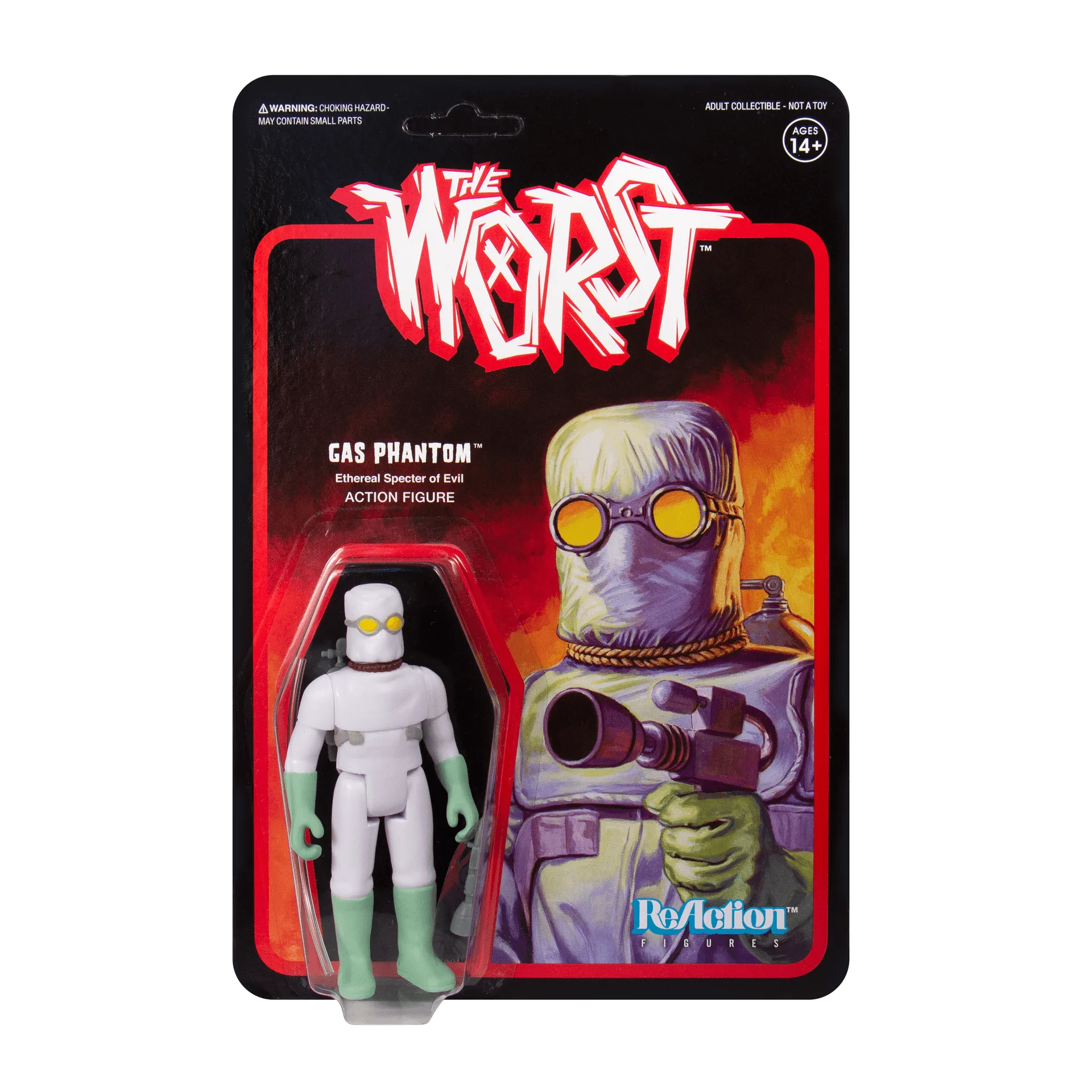 The Worst ReAction Figure - Gas Phantom Wide Release Color