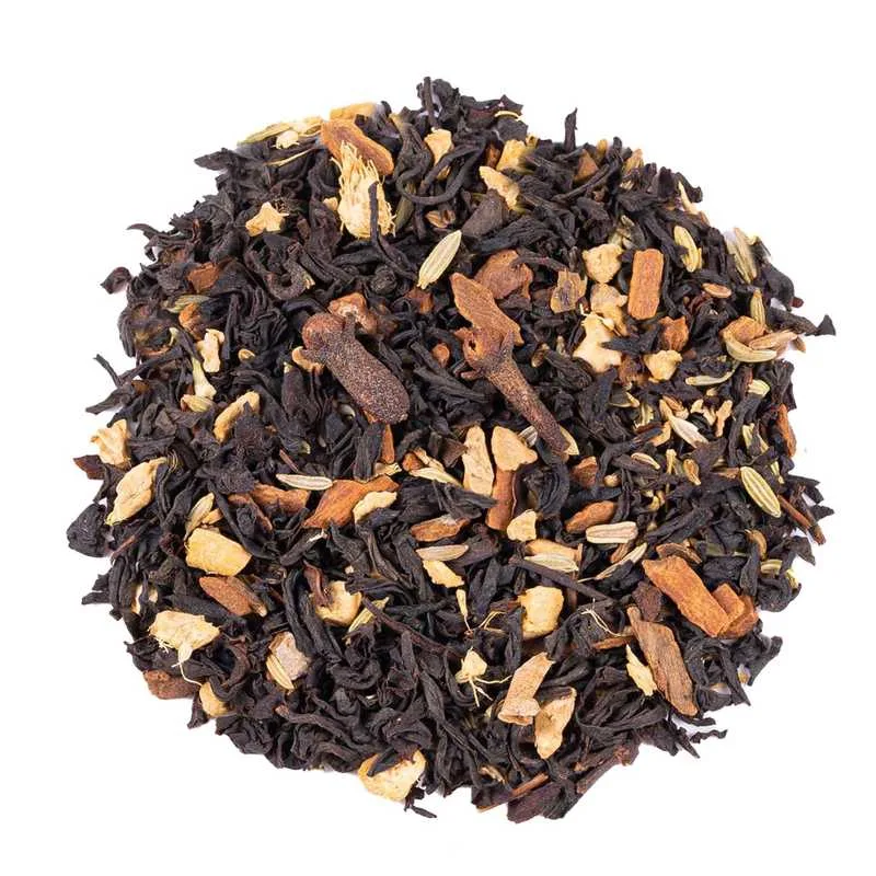 Organický černý čaj Chai: Autentická indická směs masala