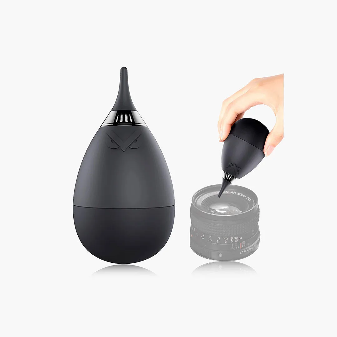Tumbler Camera Air Blower with Filtered One-Way Intake