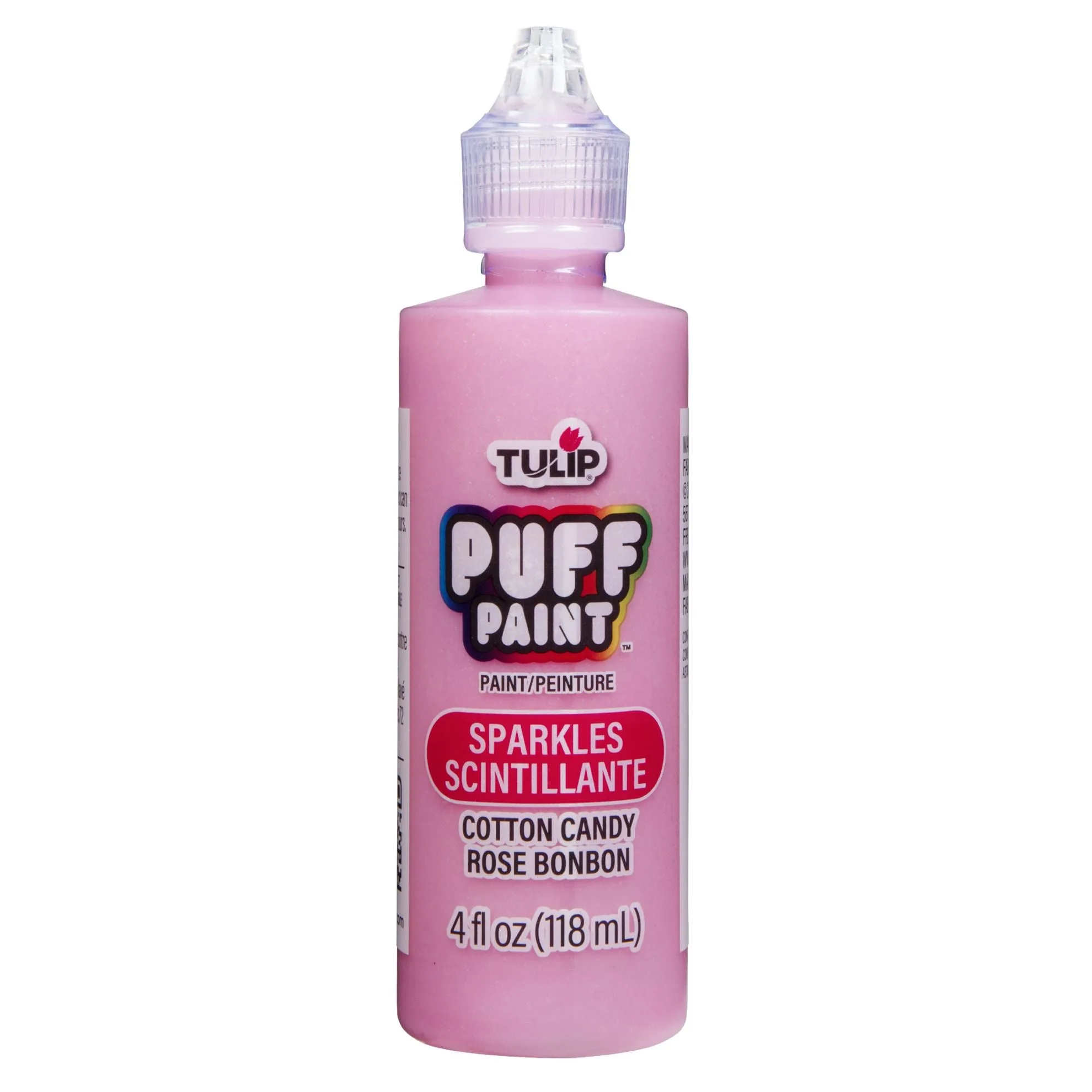 Tulip Puff Paint Sparkles Cotton Candy 4 fl. oz.