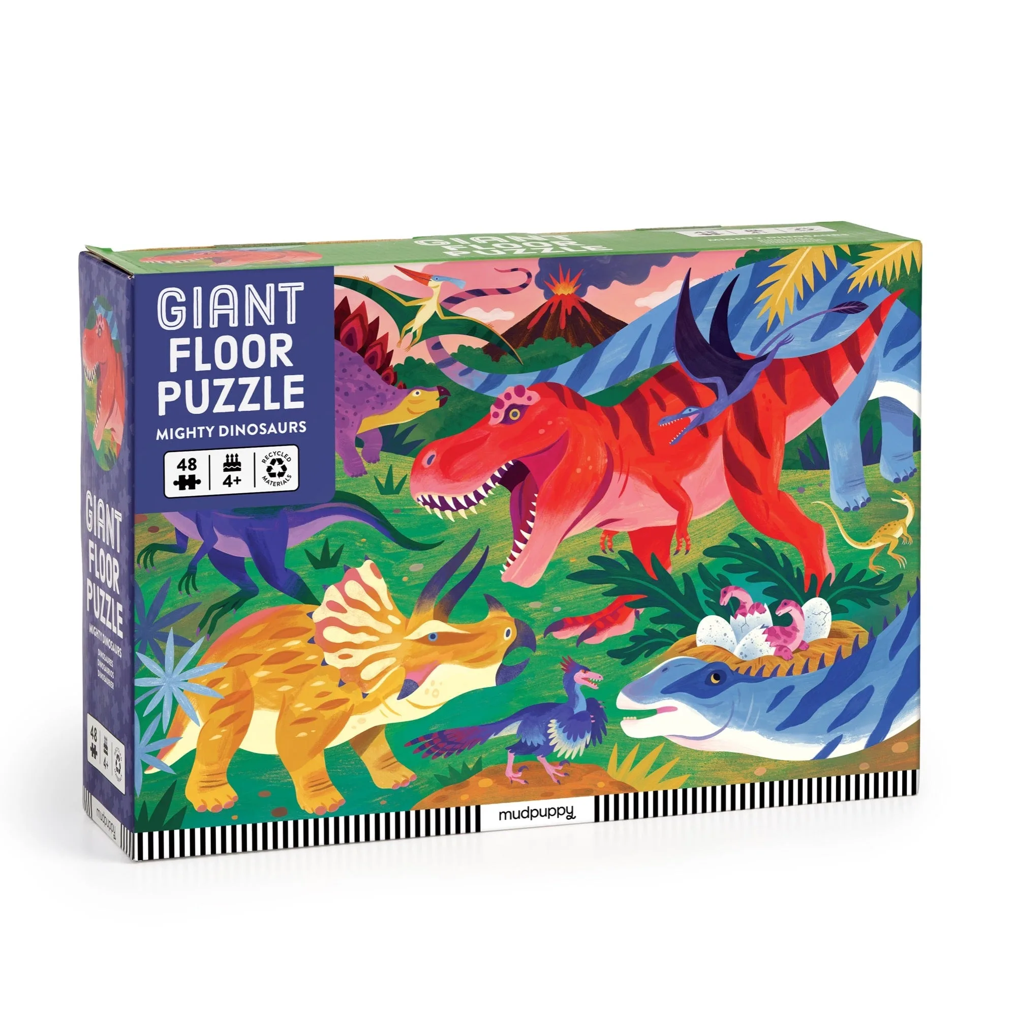 Mighty Dinosaurs vs. My ABCs: Welches Riesenbodenpuzzle?