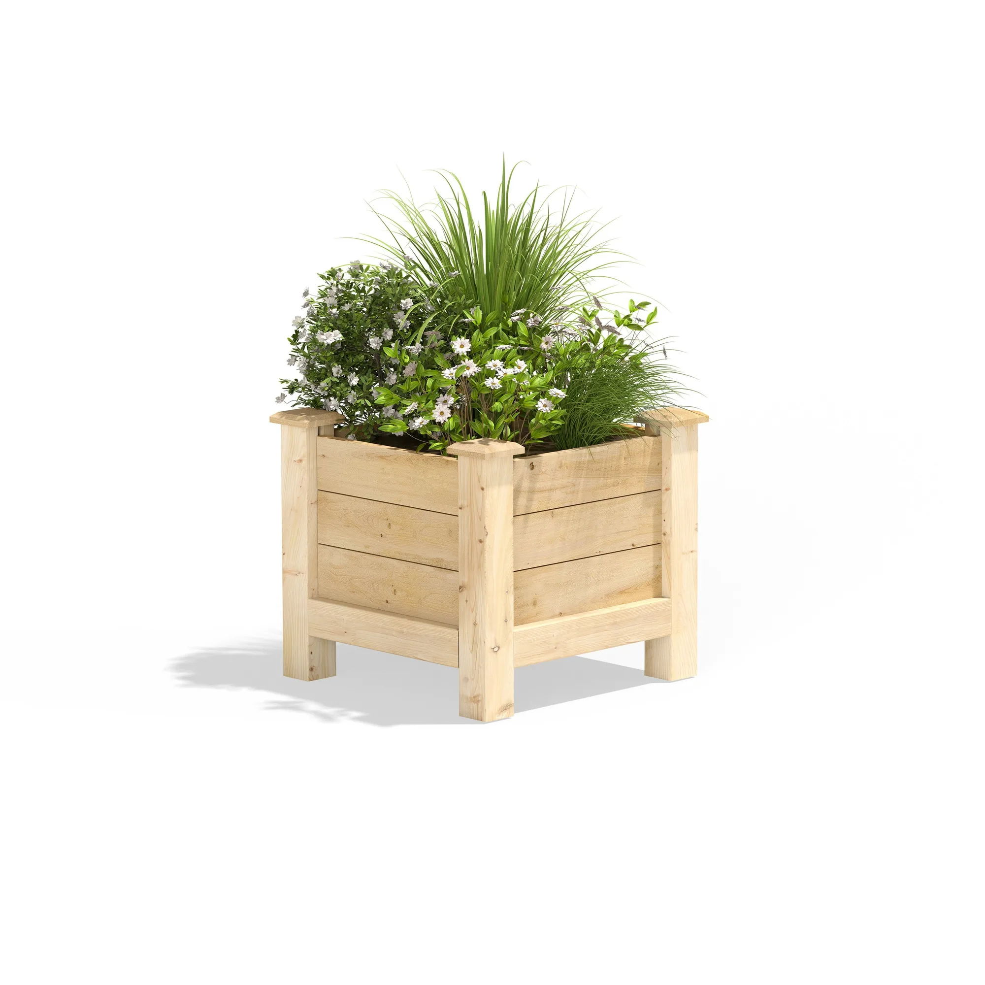Premium Cedar Elevated Planter (3/4 in Thick)