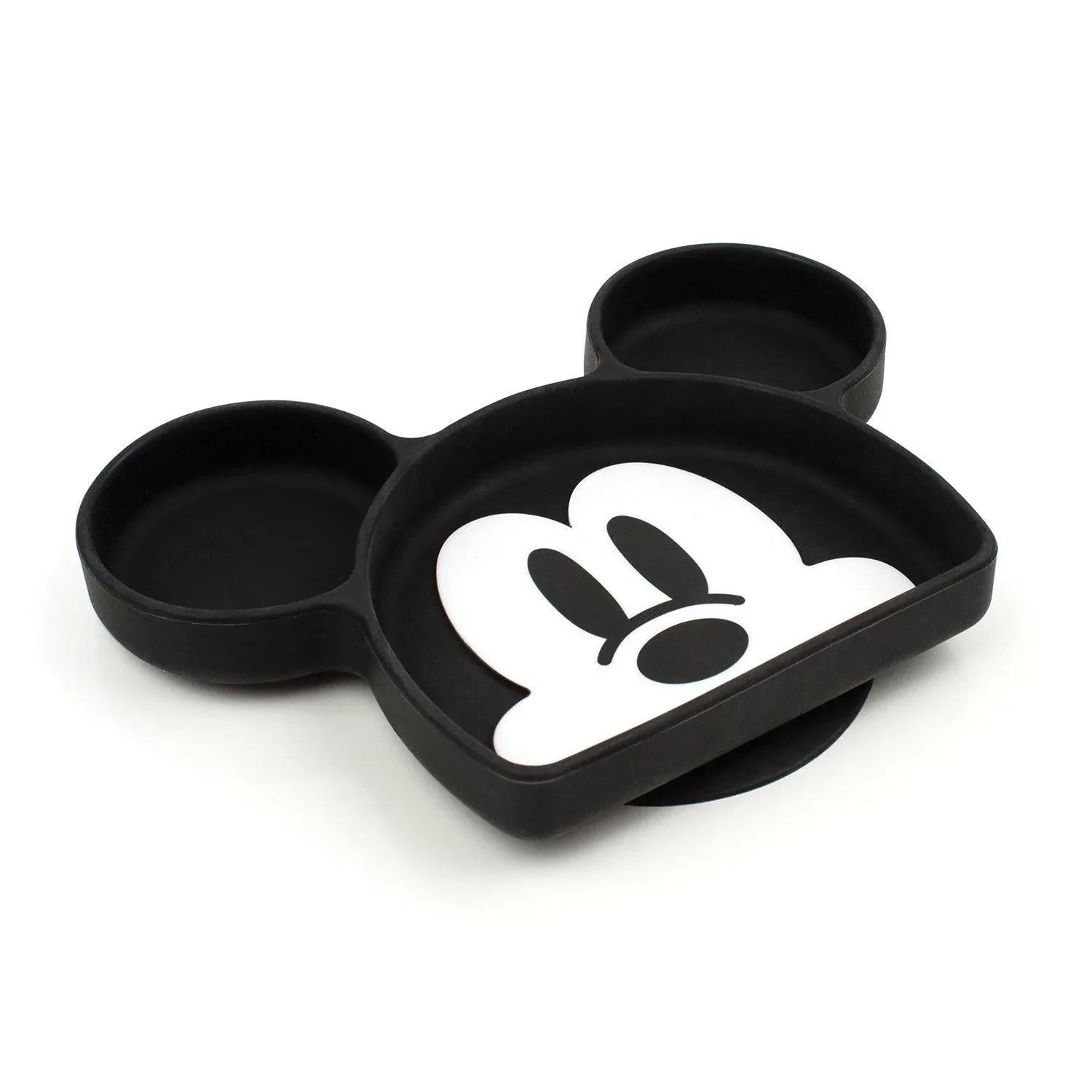 Mickey Mouse Spoon & Fork vs Silicone Grip Dish