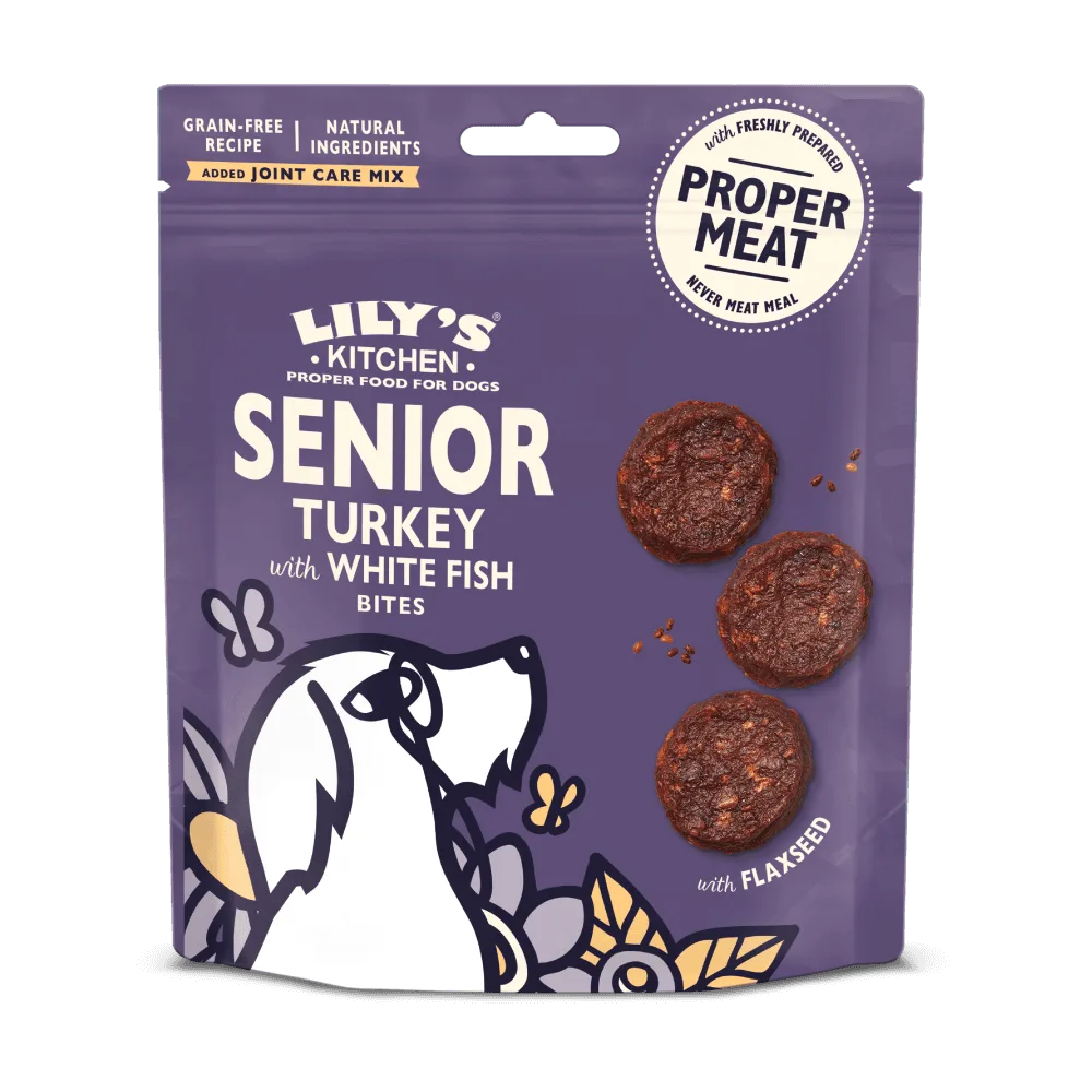 Best Wet Food for Senior Dogs: Senior Turkey with White Fish Bites and More