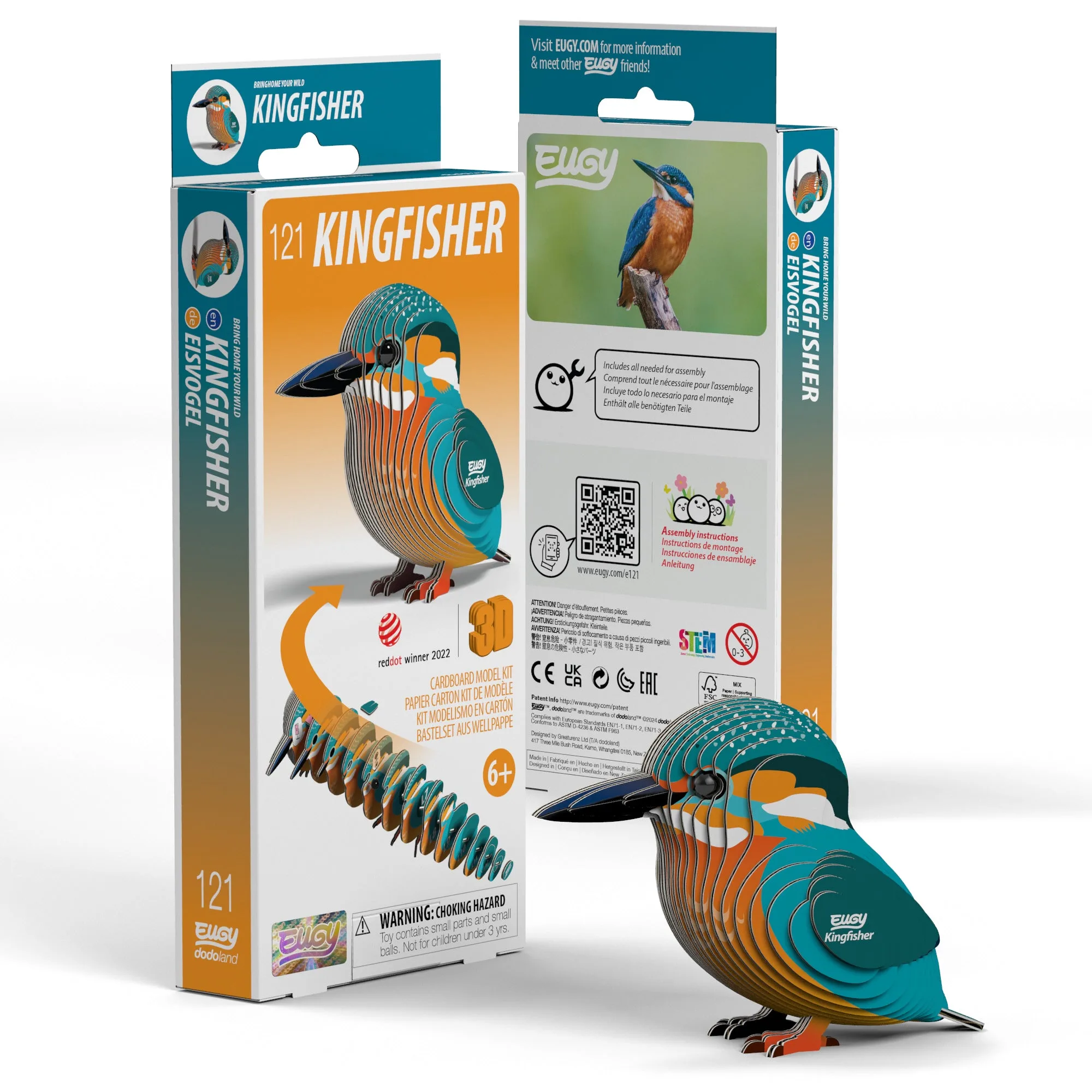 Consigli per assemblare il puzzle 3D EUGY Kingfisher per principianti