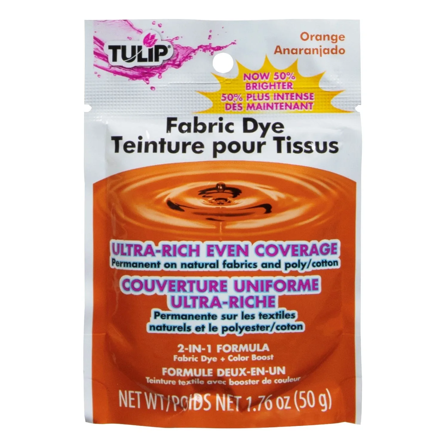 Tulip Permanent Fabric Dye Orange: How to Dye Synthetic Fabrics Step by Step
