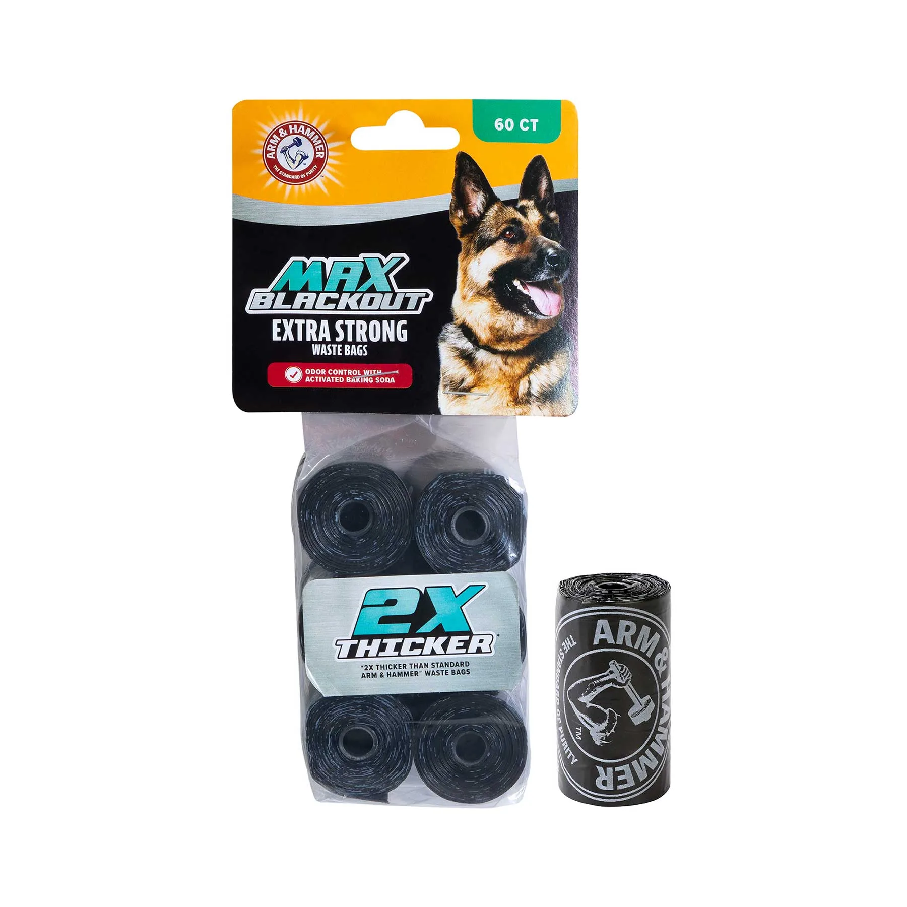 Arm & Hammer MAX Blackout vs Cornstarch Waste Bags